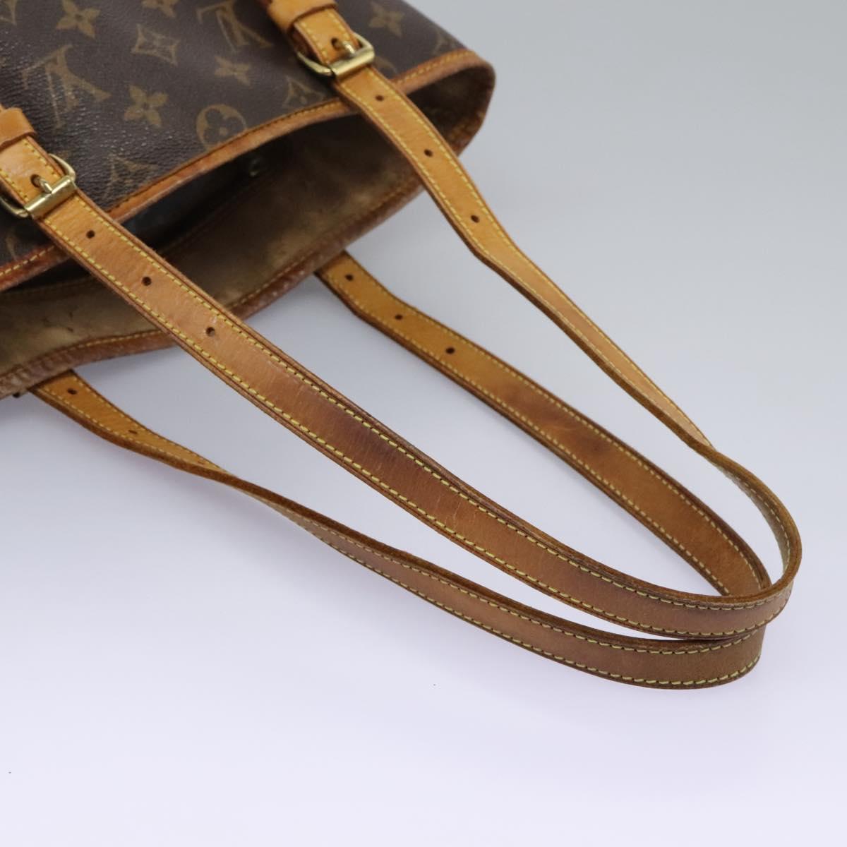 LOUIS VUITTON Monogram Bucket GM Shoulder Bag M42236 LV Auth EC617