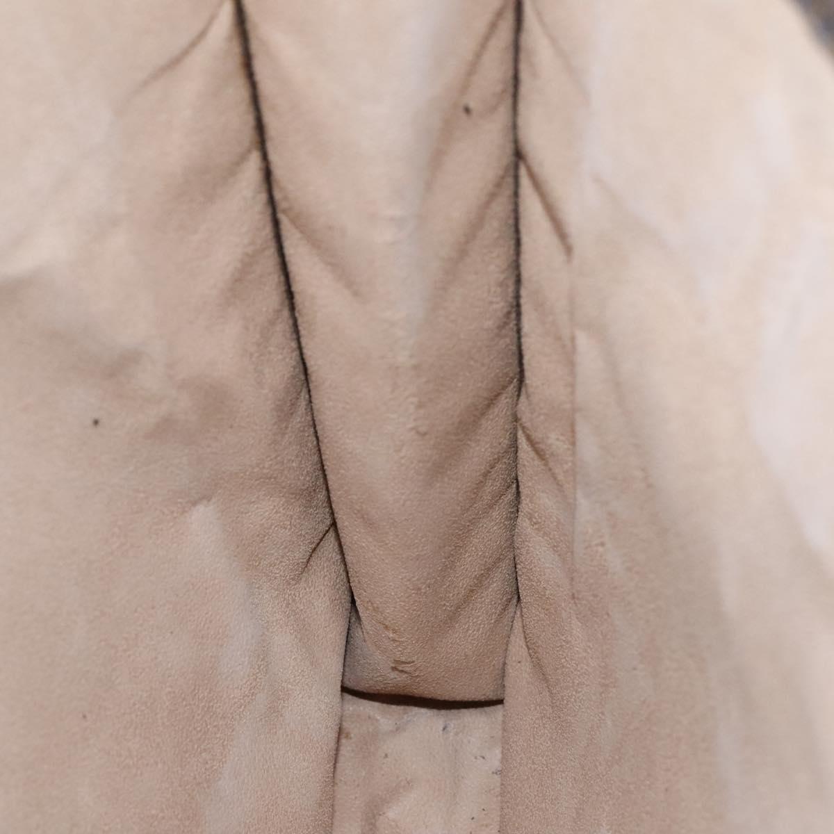 LOUIS VUITTON Monogram Sac Plat Hand Bag M51140 LV Auth EC628