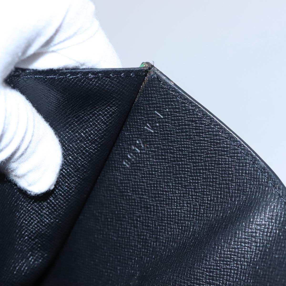 LOUIS VUITTON Epi Montaigne 27 Clutch Bag Green M52654 LV Auth EC643