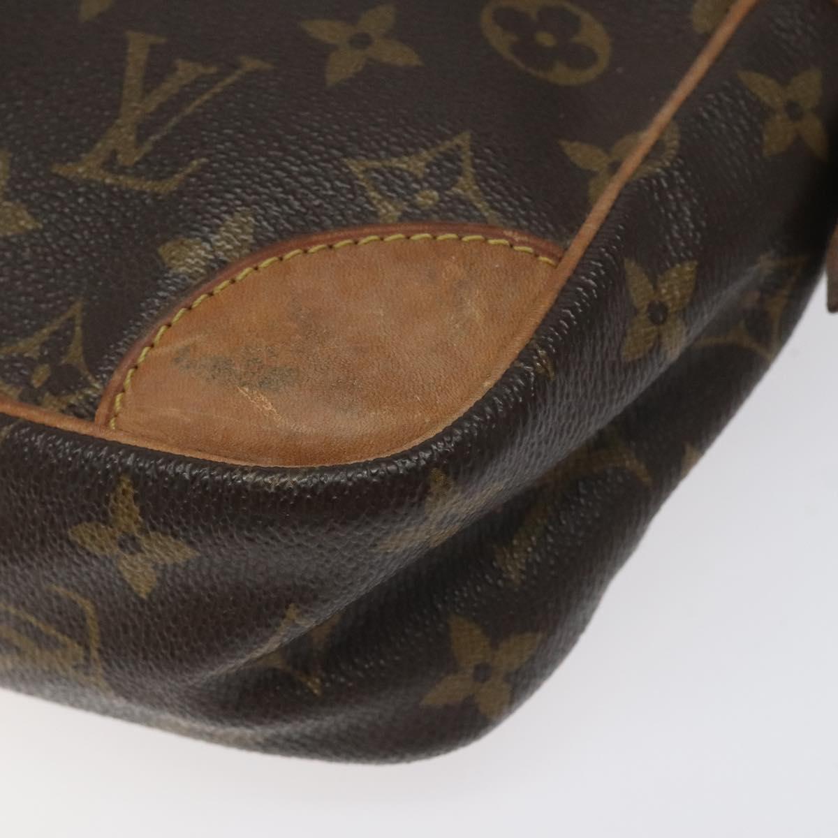 LOUIS VUITTON Monogram Compiegne 28 Clutch Bag M51845 LV Auth EC650