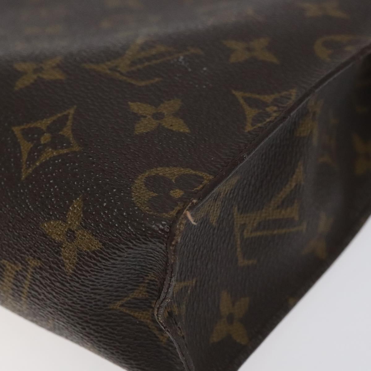 LOUIS VUITTON Monogram Poche Toilette 26 Pouch M47542 LV Auth EC669