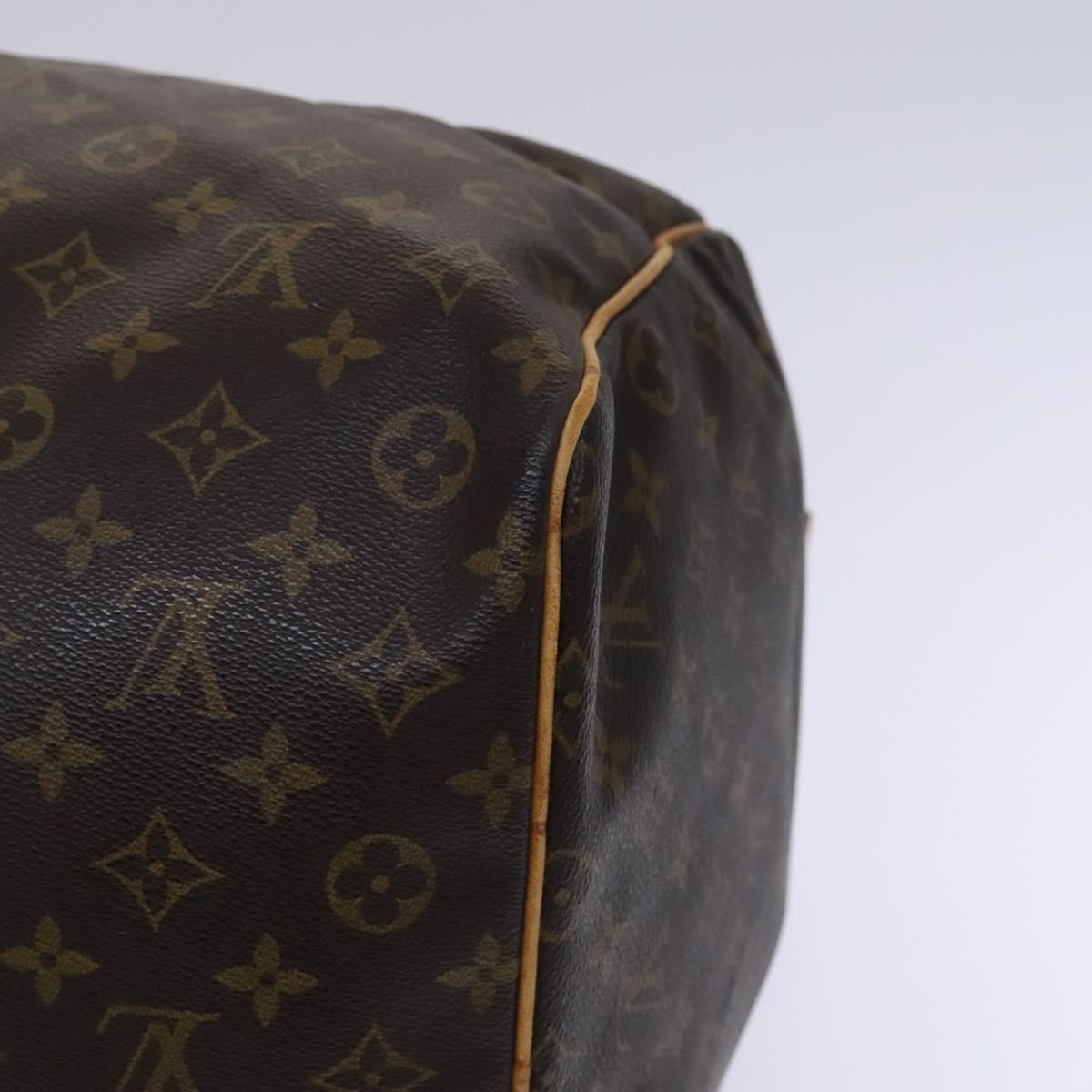 LOUIS VUITTON Monogram Keepall 60 Boston Bag M41422 LV Auth EC687
