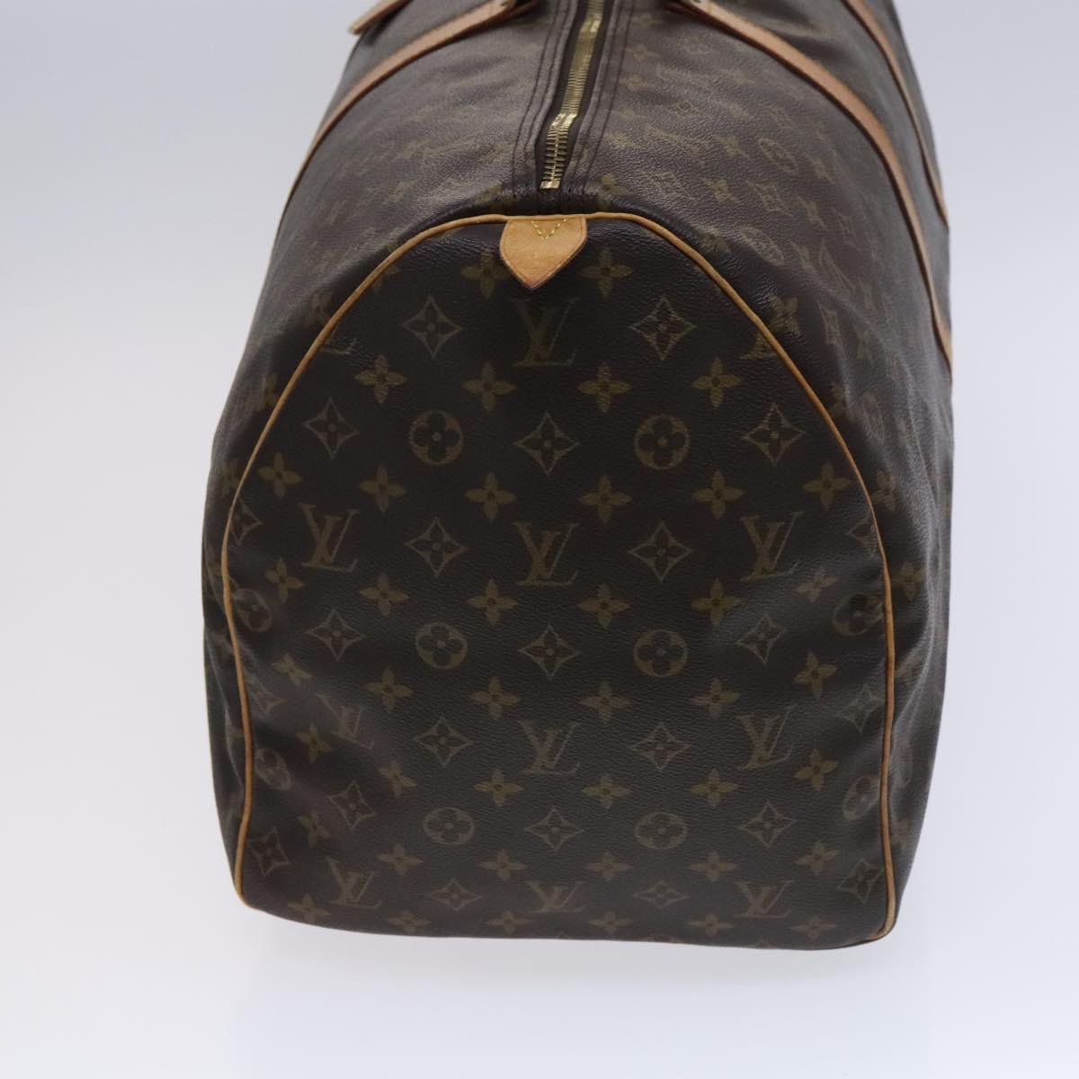 LOUIS VUITTON Monogram Keepall 60 Boston Bag M41422 LV Auth EC687
