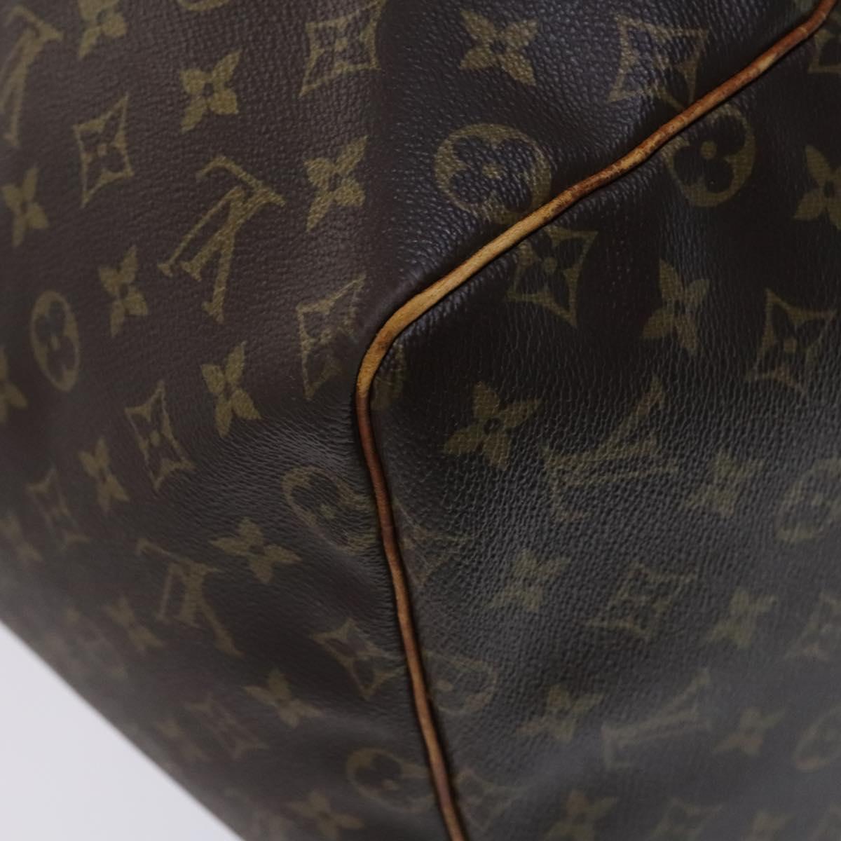 LOUIS VUITTON Monogram Keepall 55 Boston Bag M41424 LV Auth EC703