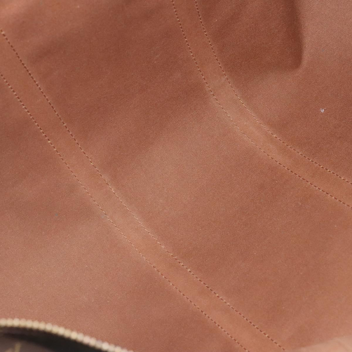 LOUIS VUITTON Monogram Keepall 55 Boston Bag M41424 LV Auth EC703
