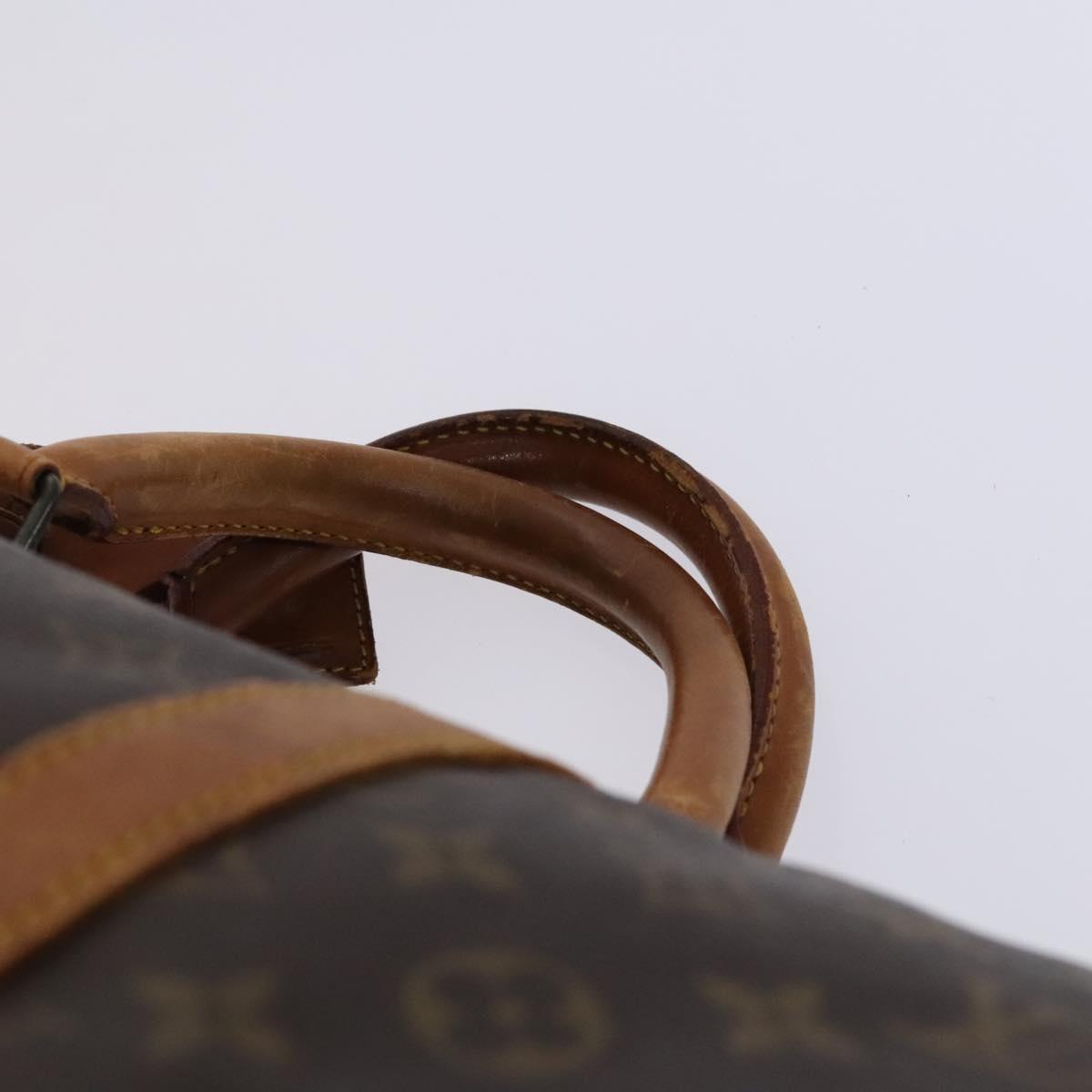LOUIS VUITTON Monogram Keepall 55 Boston Bag M41424 LV Auth EC703