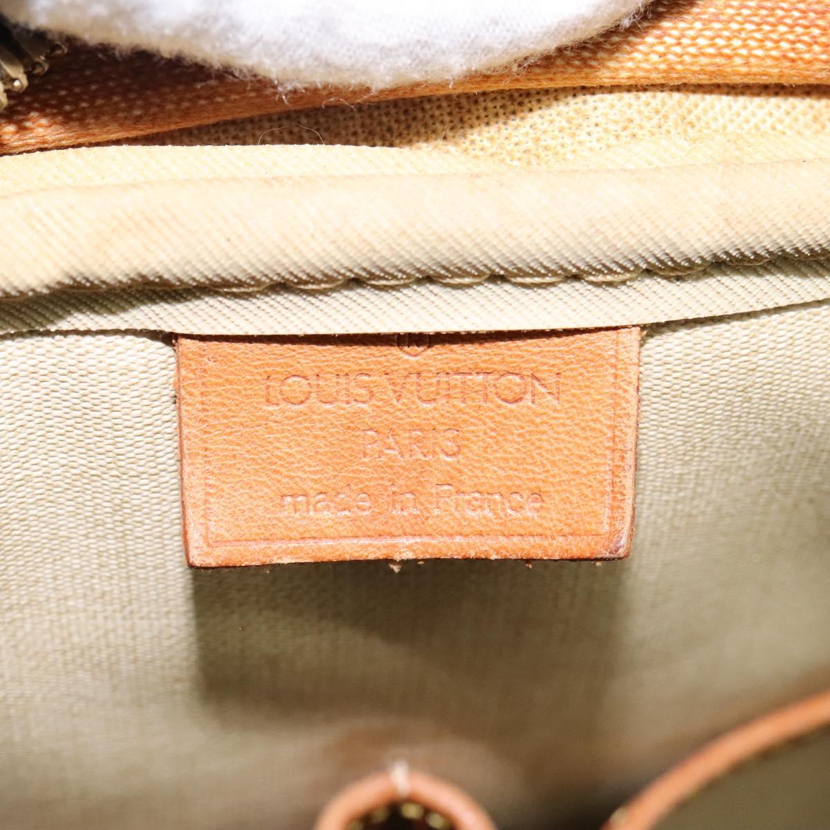 LOUIS VUITTON Monogram Deauville Hand Bag M47270 LV Auth EC707