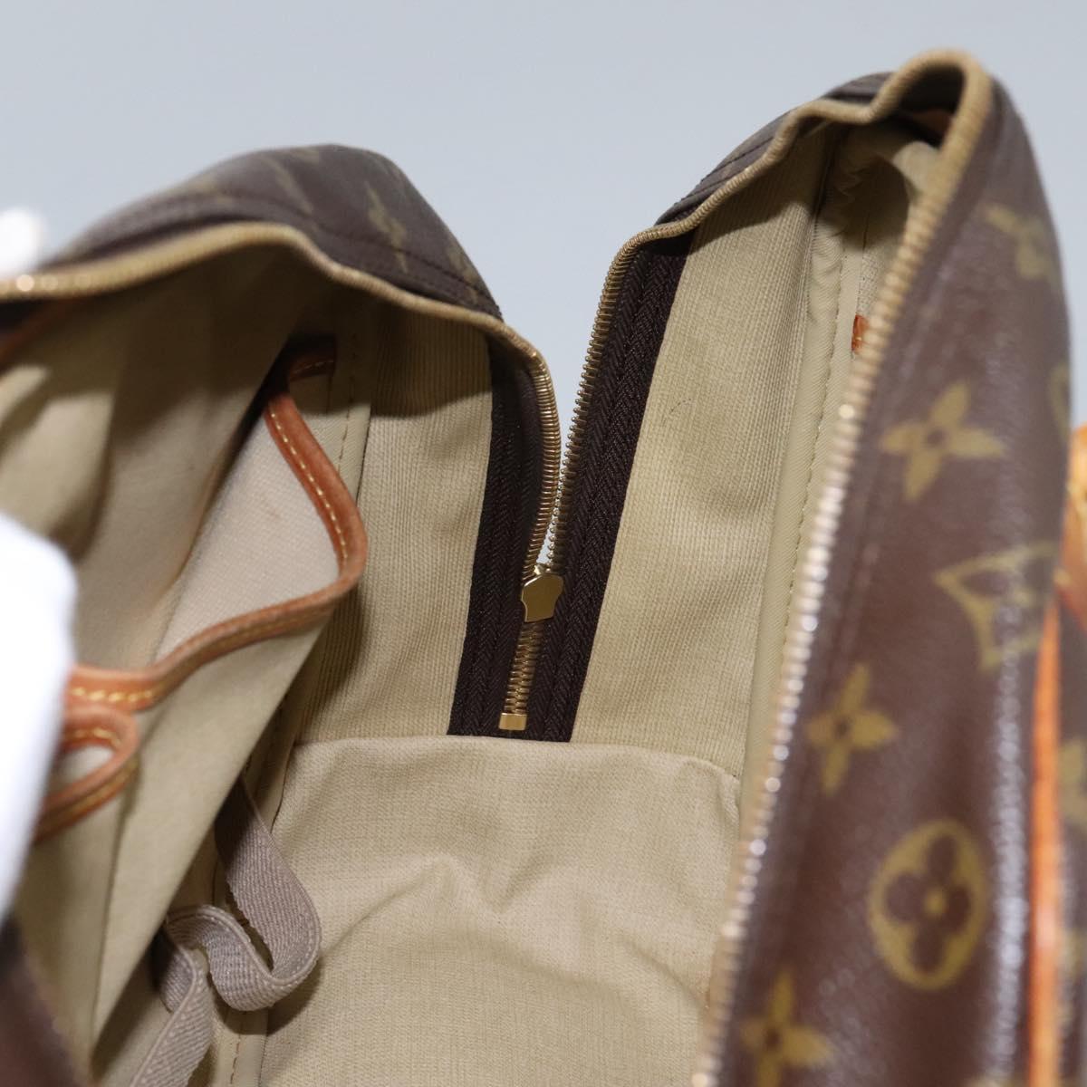 LOUIS VUITTON Monogram Deauville Hand Bag M47270 LV Auth EC707