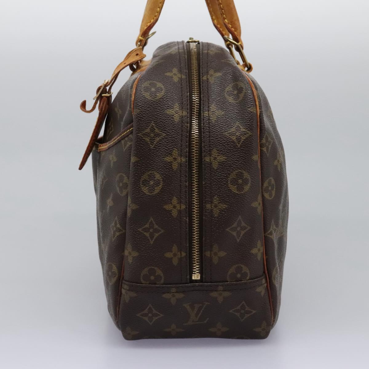 LOUIS VUITTON Monogram Deauville Hand Bag M47270 LV Auth EC707