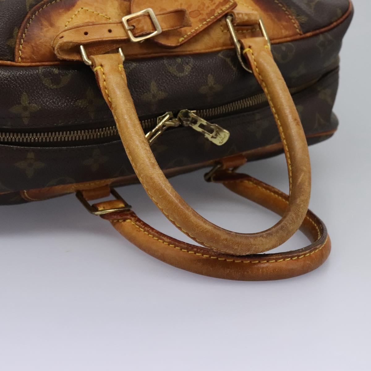 LOUIS VUITTON Monogram Deauville Hand Bag M47270 LV Auth EC707