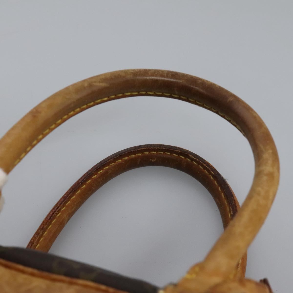 LOUIS VUITTON Monogram Deauville Hand Bag M47270 LV Auth EC707