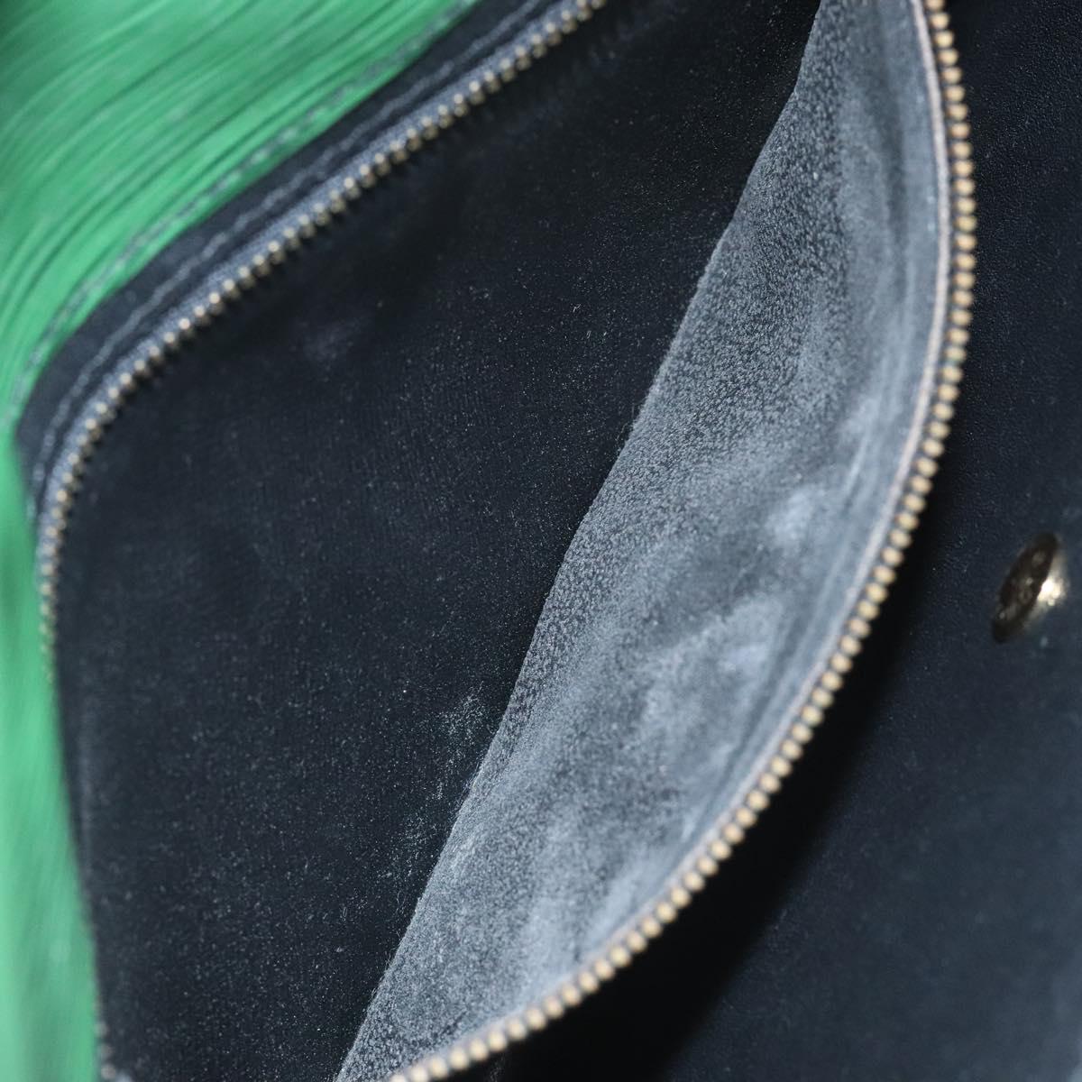 LOUIS VUITTON Epi Montaigne 27 Clutch Bag Green M52654 LV Auth EC712