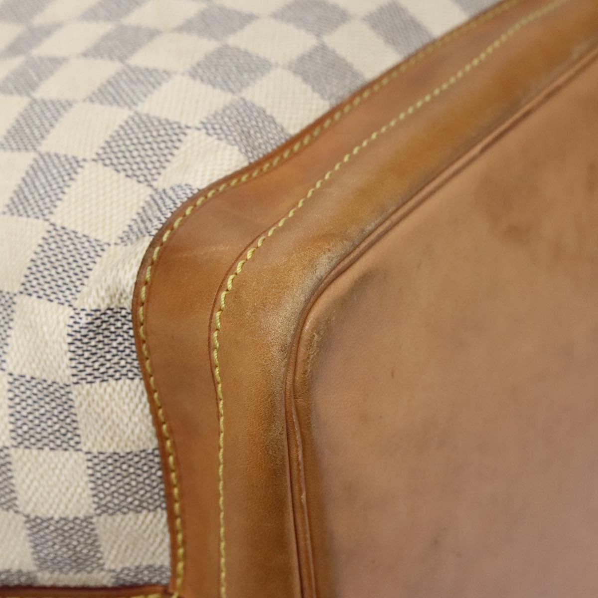 LOUIS VUITTON Damier Azur Noe Shoulder Bag N42222 LV Auth EC723