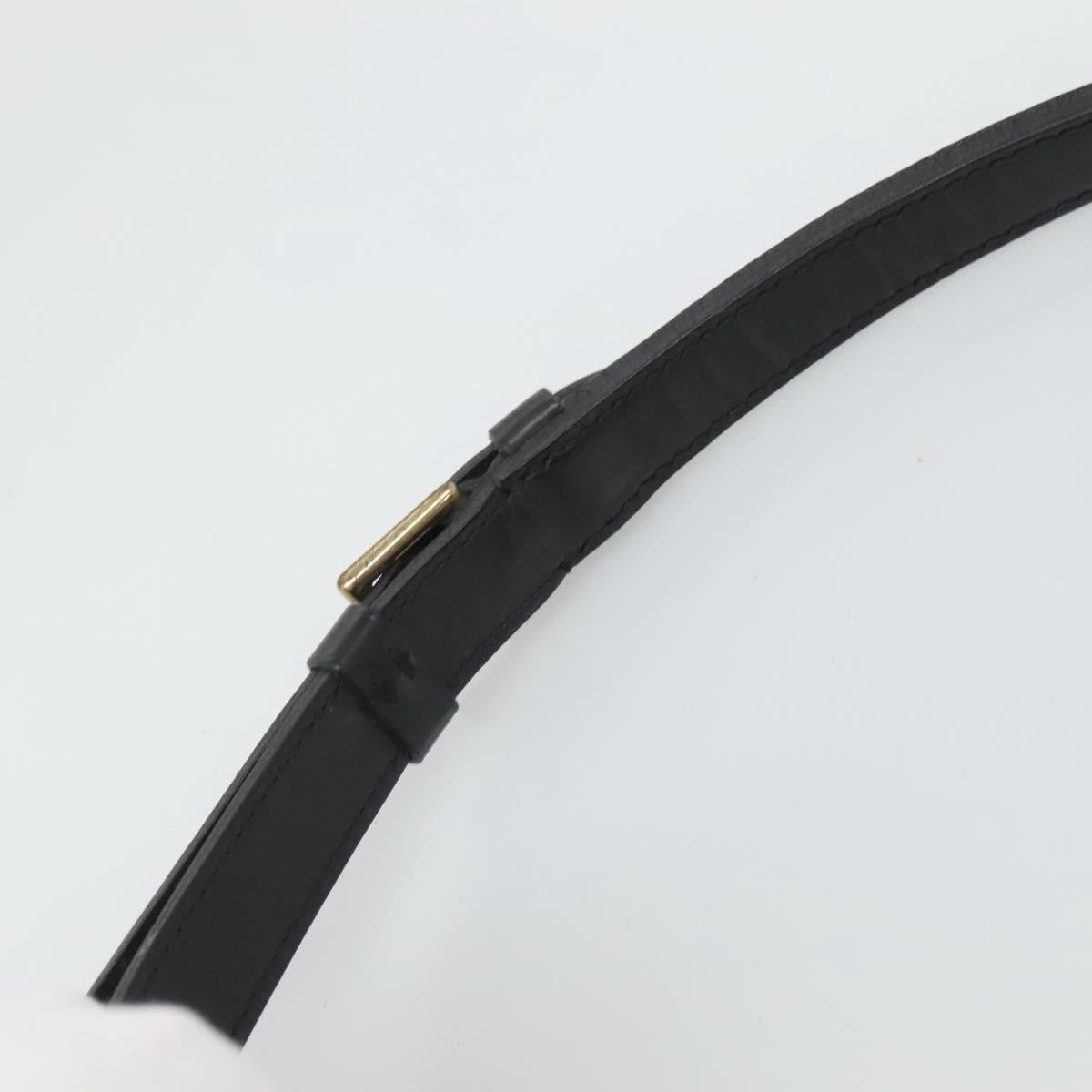 LOUIS VUITTON Epi Petit Noe Shoulder Bag Bicolor Black Blue M44152 Auth EC728