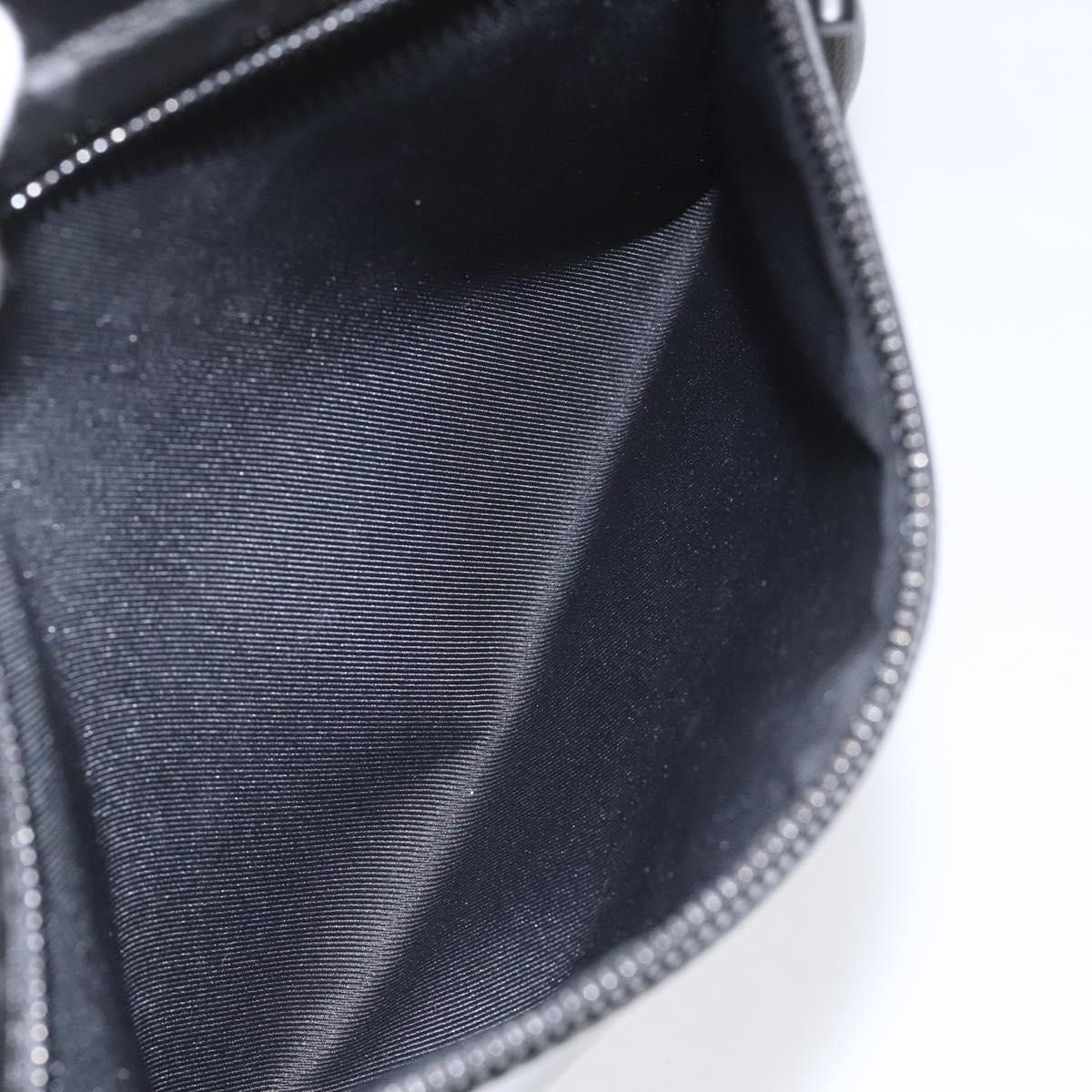 LOUIS VUITTON Eclipse Glaze Pochette Cosmos Clutch Bag M63373 LV Auth EC777