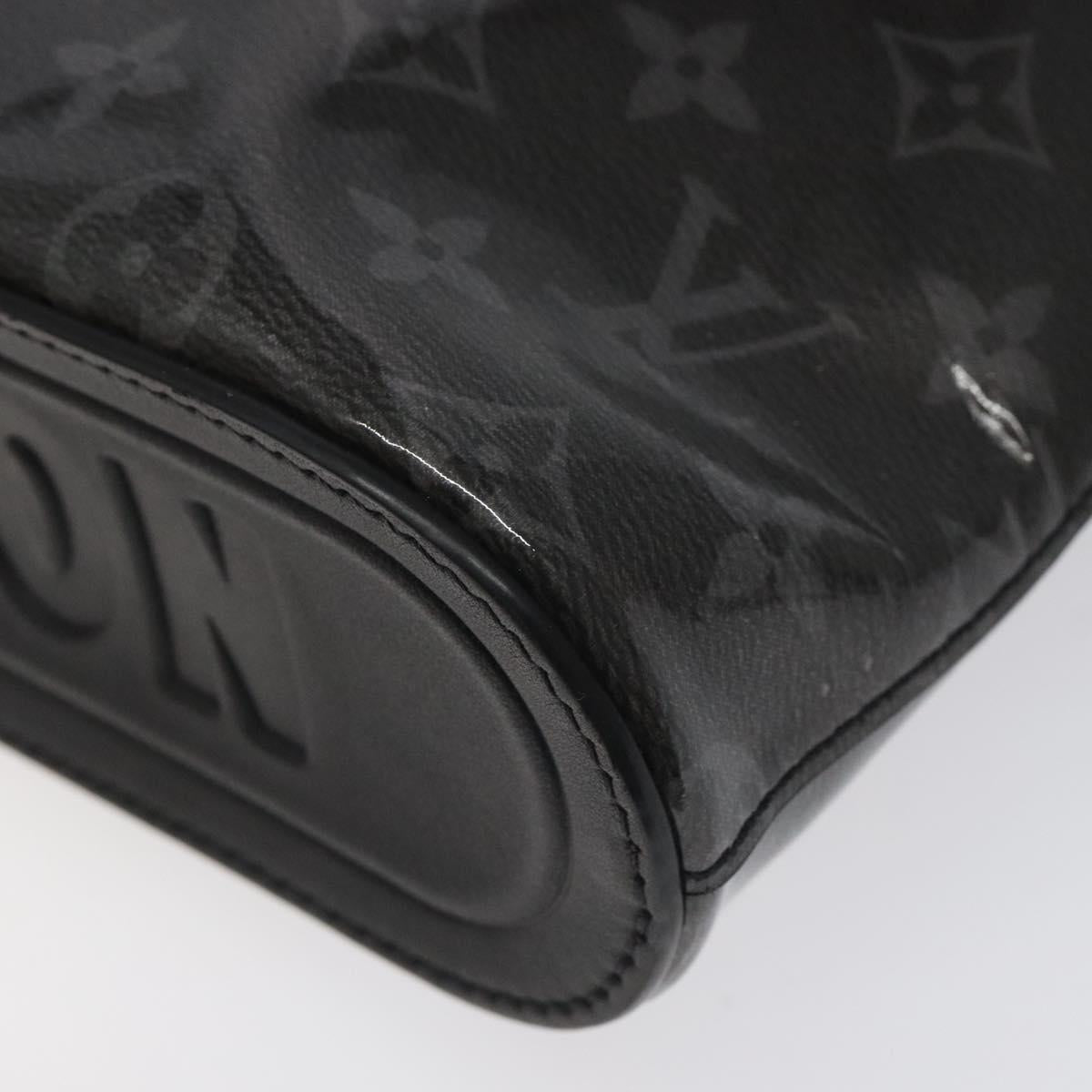 LOUIS VUITTON Eclipse Glaze Pochette Cosmos Clutch Bag M63373 LV Auth EC777