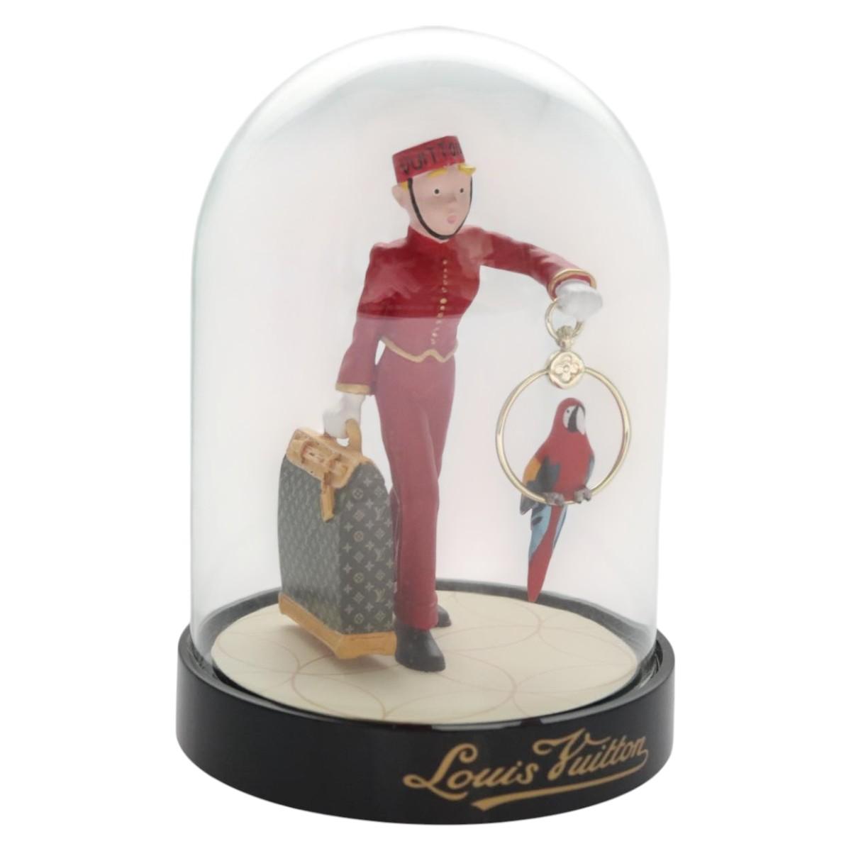 LOUIS VUITTON Bellboy Snow Globe Clear M99551 LV Auth EC791