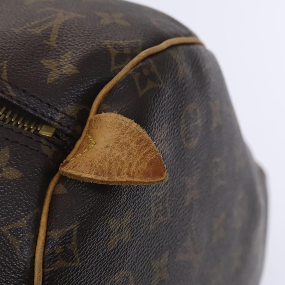 LOUIS VUITTON Monogram Keepall 55 Boston Bag M41424 LV Auth EC814