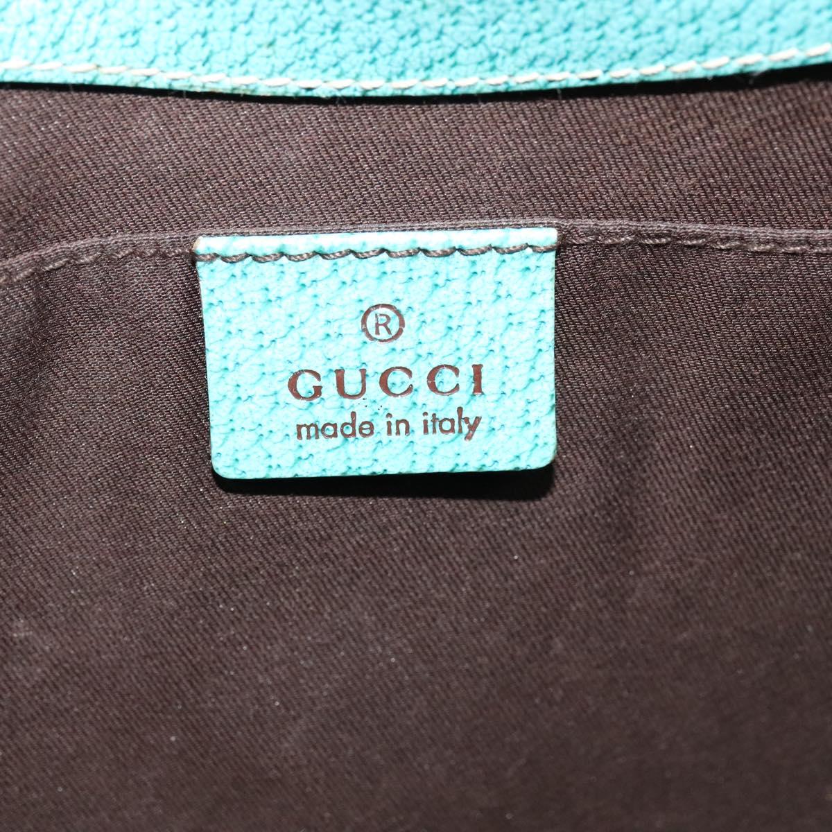 GUCCI GG Canvas New Jackie Shoulder Bag Beige Gold 124409 Auth EC820
