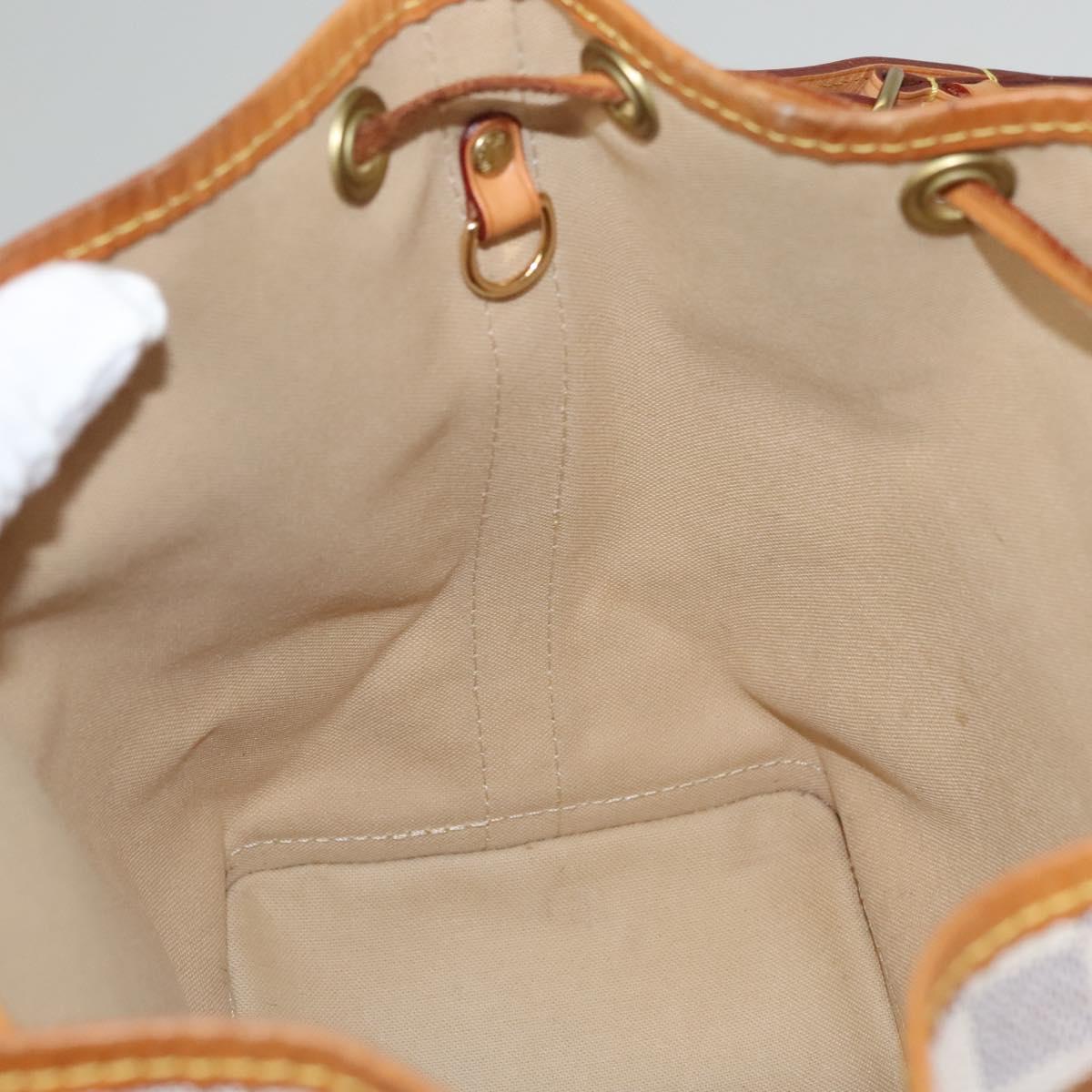 LOUIS VUITTON Damier Azur Noe BB Shoulder Bag N41220 LV Auth EC821