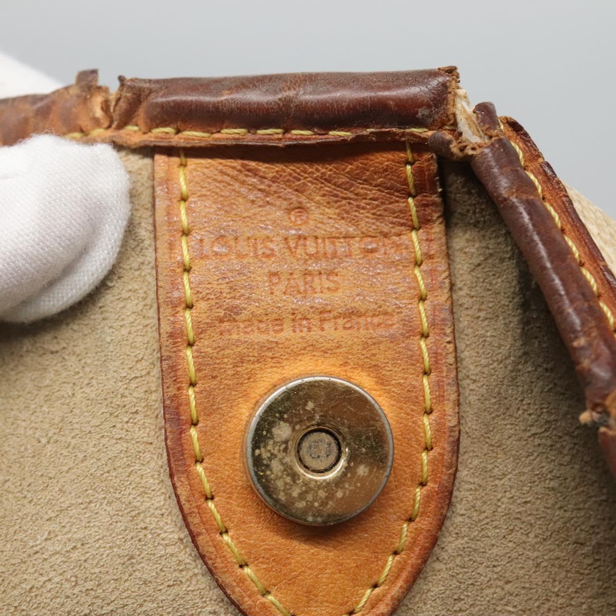 LOUIS VUITTON Damier Azur Galliera PM Shoulder Bag N55215 LV Auth EC838