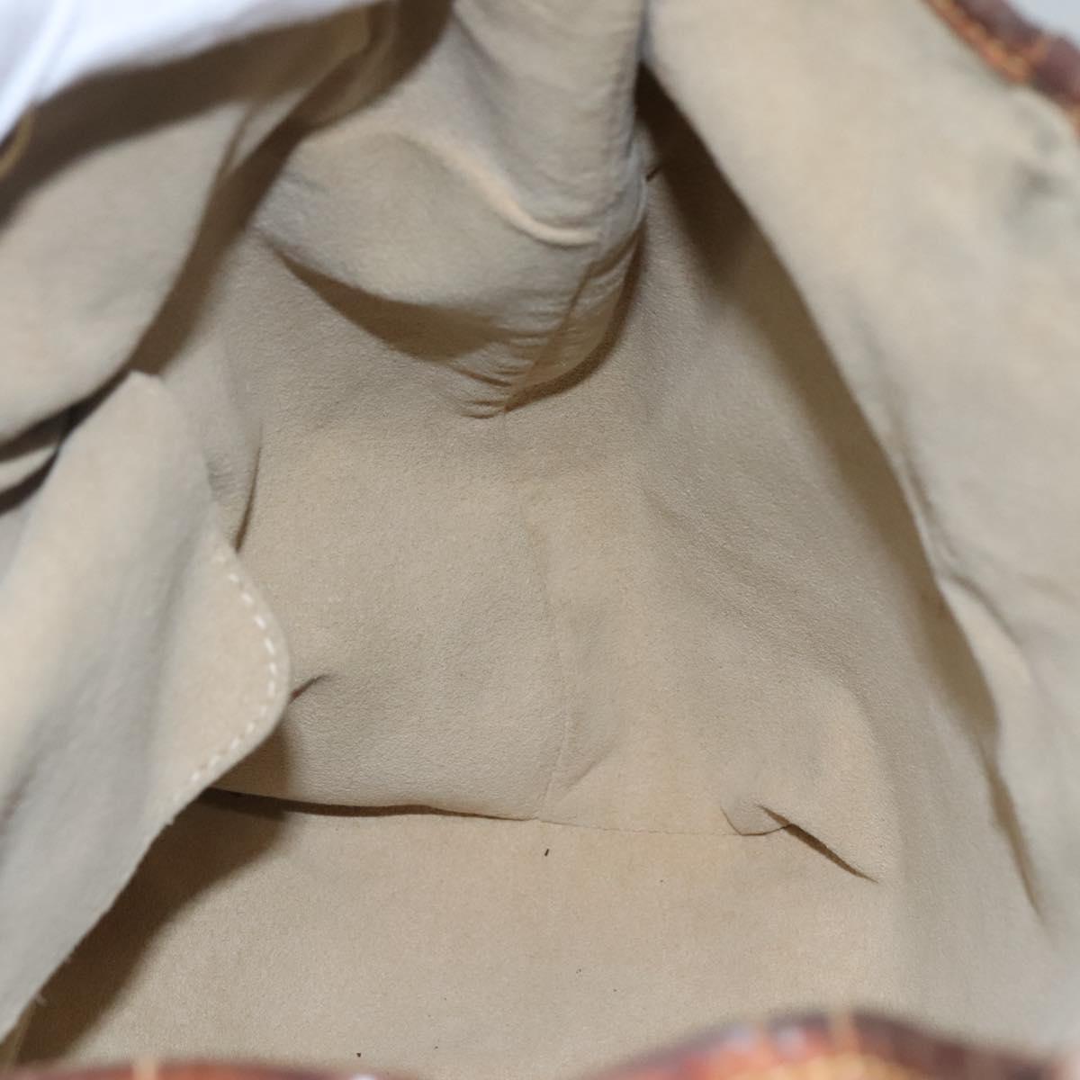 LOUIS VUITTON Damier Azur Galliera PM Shoulder Bag N55215 LV Auth EC838