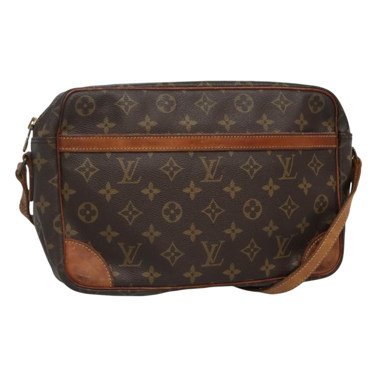 LOUIS VUITTON Monogram Trocadero 27 Shoulder Bag M51274 LV Auth EC855