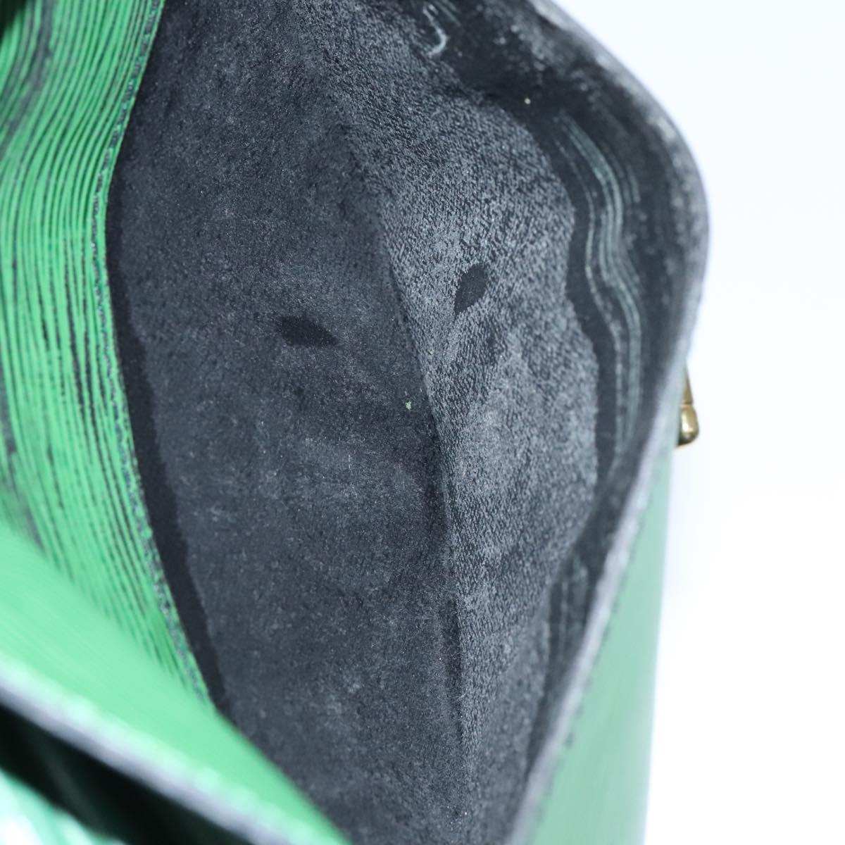 LOUIS VUITTON Epi Jeune Fille MM Shoulder Bag Green M52154 LV Auth EC877