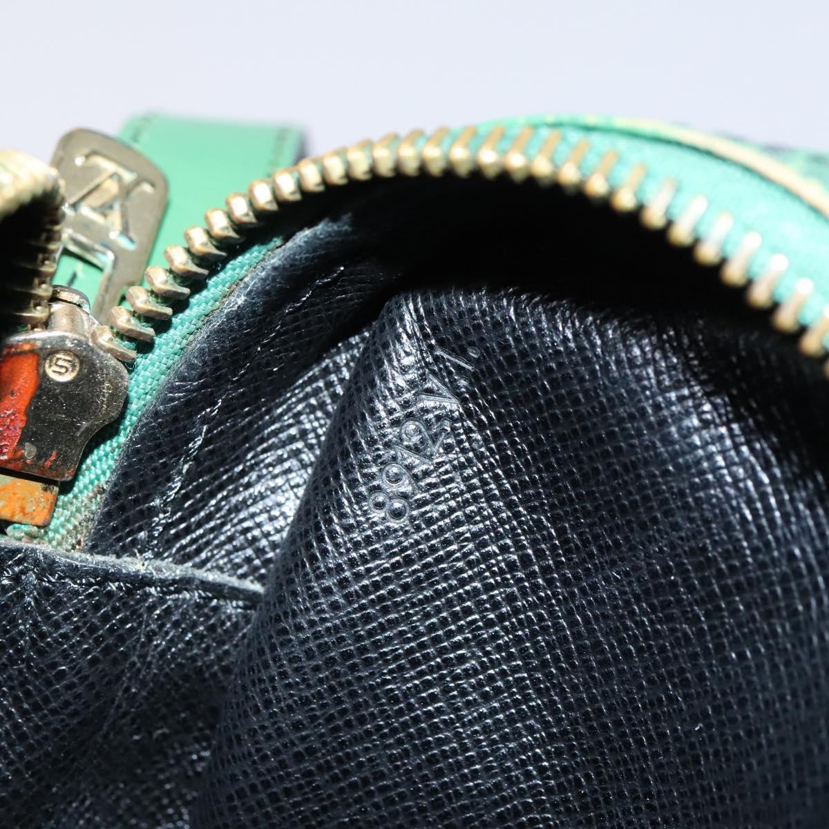 LOUIS VUITTON Epi Jeune Fille MM Shoulder Bag Green M52154 LV Auth EC877