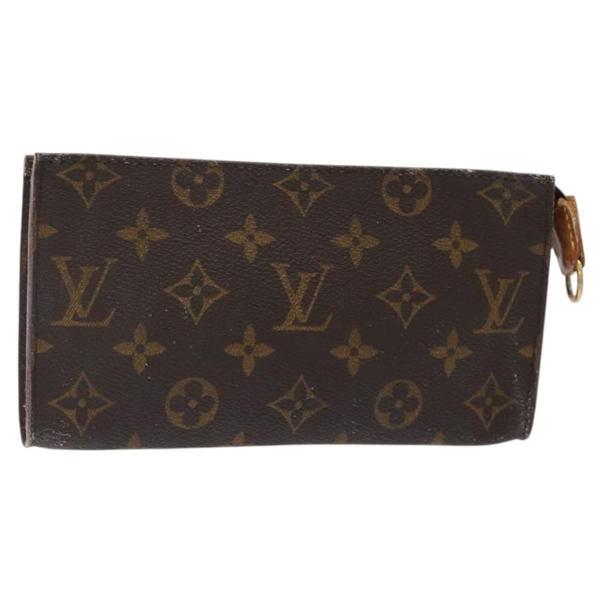 LOUIS VUITTON Monogram Bucket GM Pouch Accessory Pouch LV Auth EC888