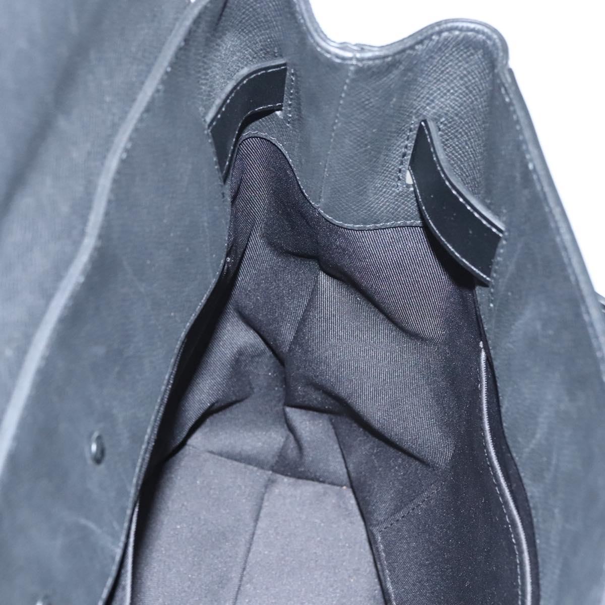 LOUIS VUITTON Taiga Steamer PM Hand Bag Black M30339 LV Auth EC951A