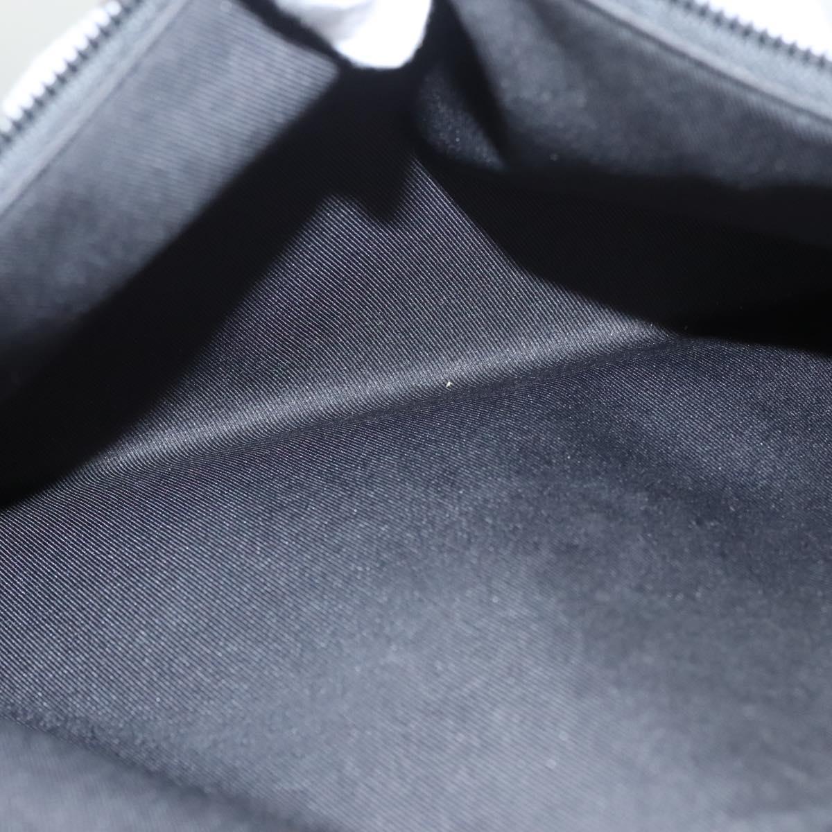 LOUIS VUITTON Taiga Steamer PM Hand Bag Black M30339 LV Auth EC951A