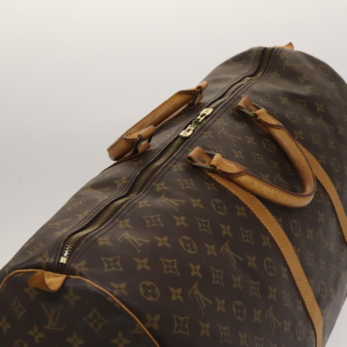 LOUIS VUITTON Monogram Keepall 60 Boston Bag M41422 LV Auth ep10029