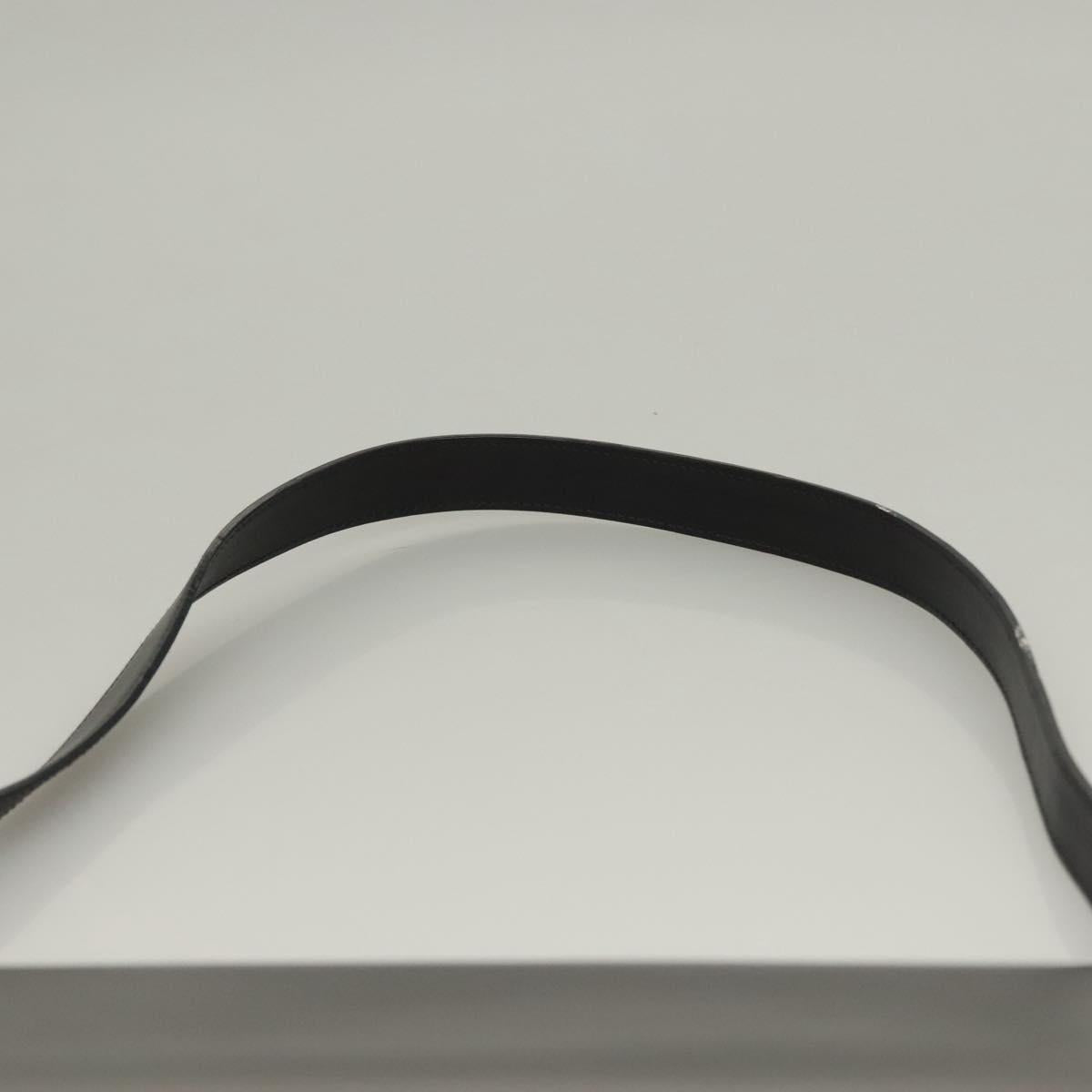 GUCCI Shoulder Bag Leather Gray Gold 001 2058 1919 0 Auth ep10038