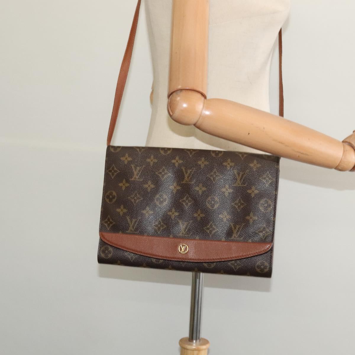 LOUIS VUITTON Monogram Bordeaux 27 Shoulder Bag M51797 LV Auth ep10041