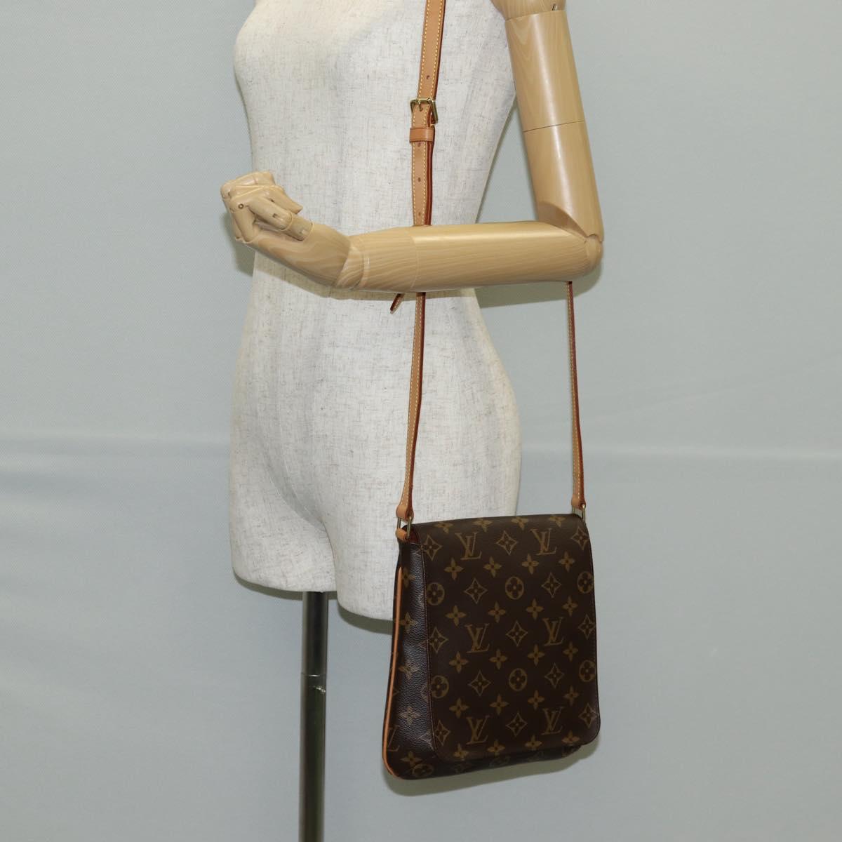 LOUIS VUITTON Monogram Musette Salsa Long Shoulder Bag M51387 LV Auth ep10058V