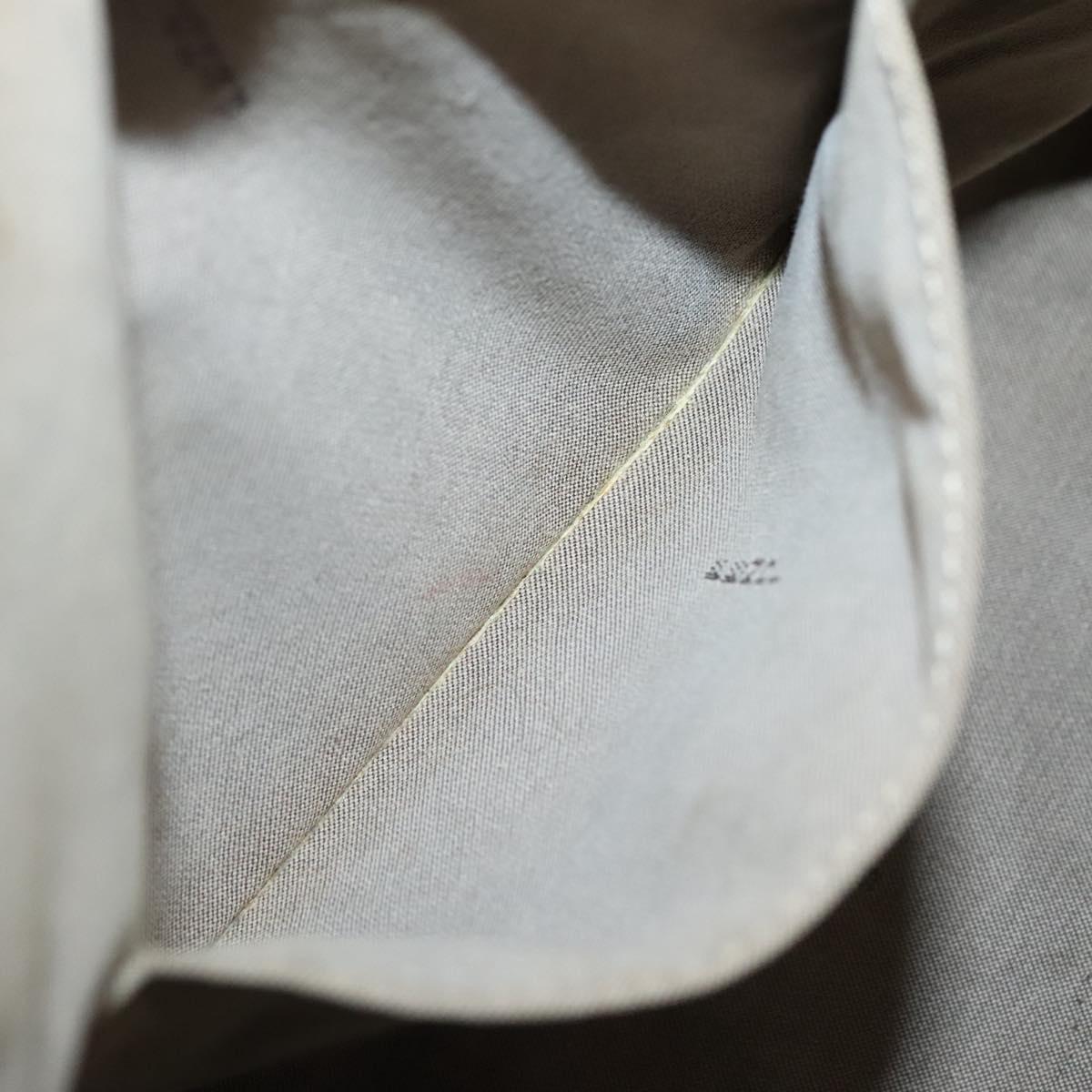 FENDI Zucchino Canvas Hand Bag Beige Gold Auth ep10065