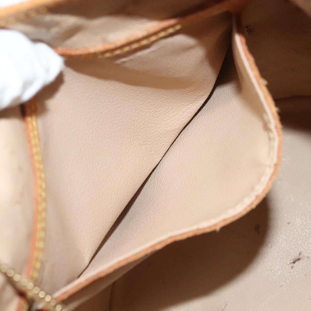 LOUIS VUITTON Monogram Bucket PM Shoulder Bag M42238 LV Auth ep10125
