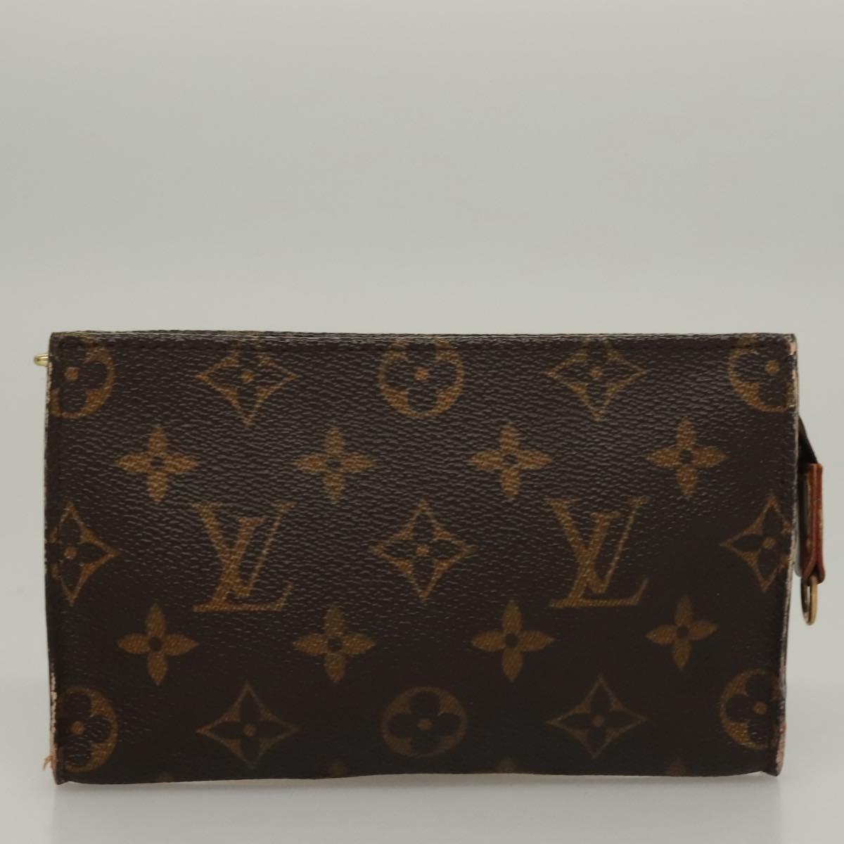 LOUIS VUITTON Monogram Bucket PM Shoulder Bag M42238 LV Auth ep10125