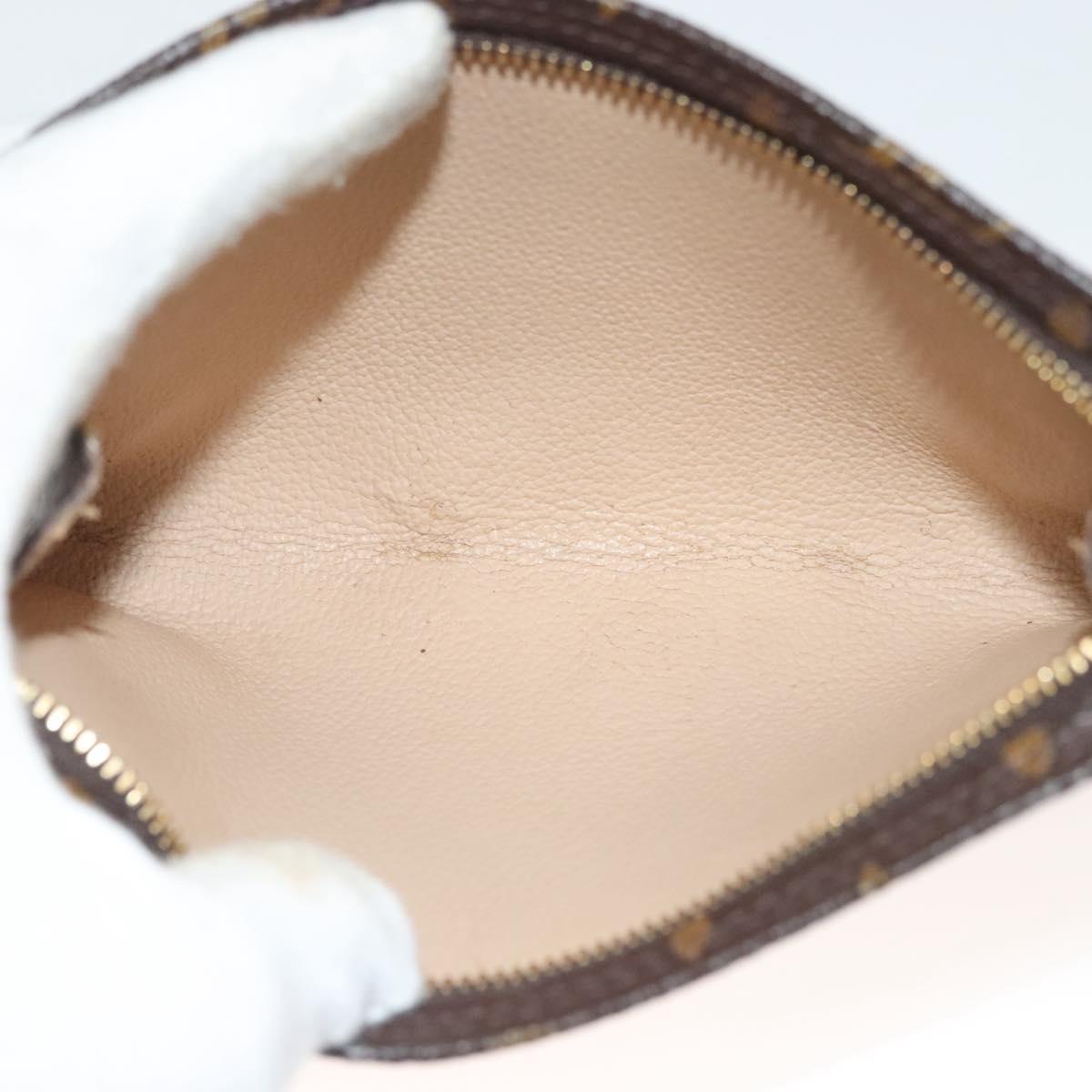LOUIS VUITTON Monogram Bucket PM Shoulder Bag M42238 LV Auth ep10125