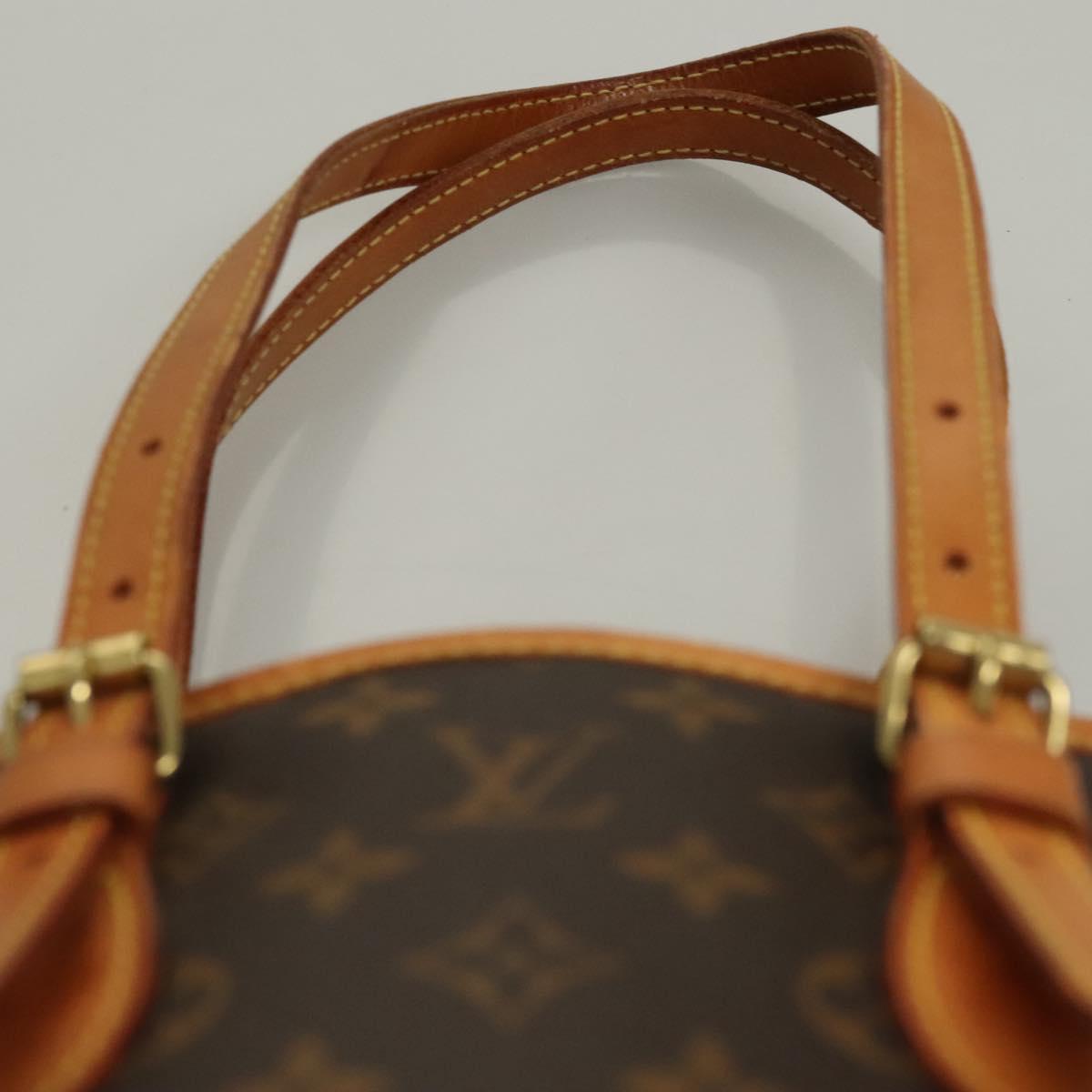 LOUIS VUITTON Monogram Bucket PM Shoulder Bag M42238 LV Auth ep10125