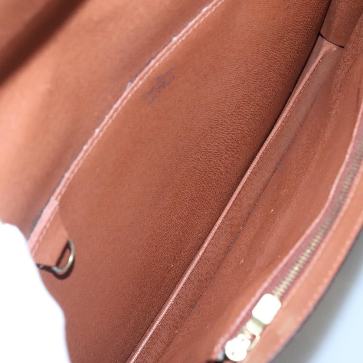 LOUIS VUITTON Monogram Porte Documents Bandouliere Bag M53338 Auth ep10146