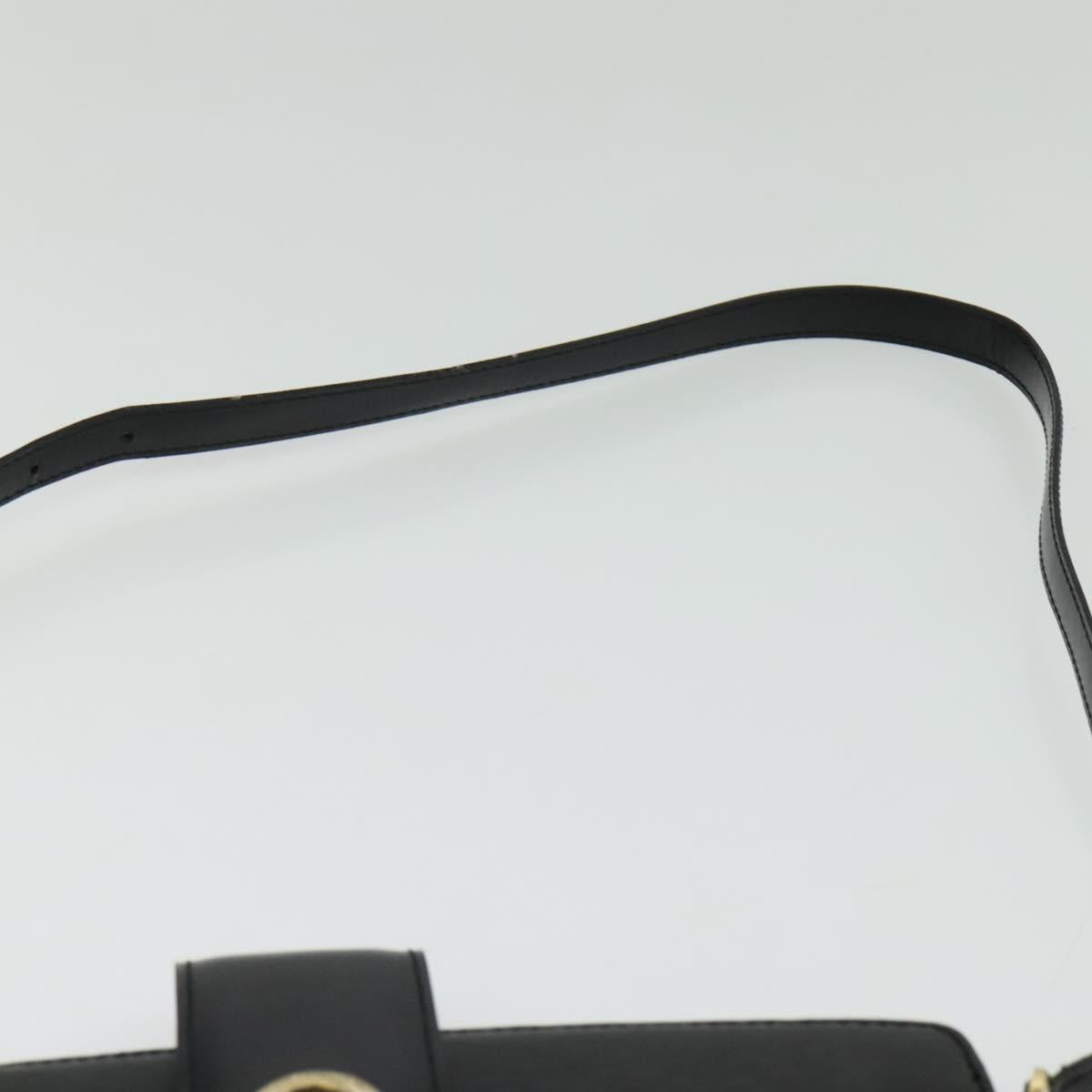 LOUIS VUITTON Epi Capuchin Shoulder Bag Black M52342 LV Auth ep10154