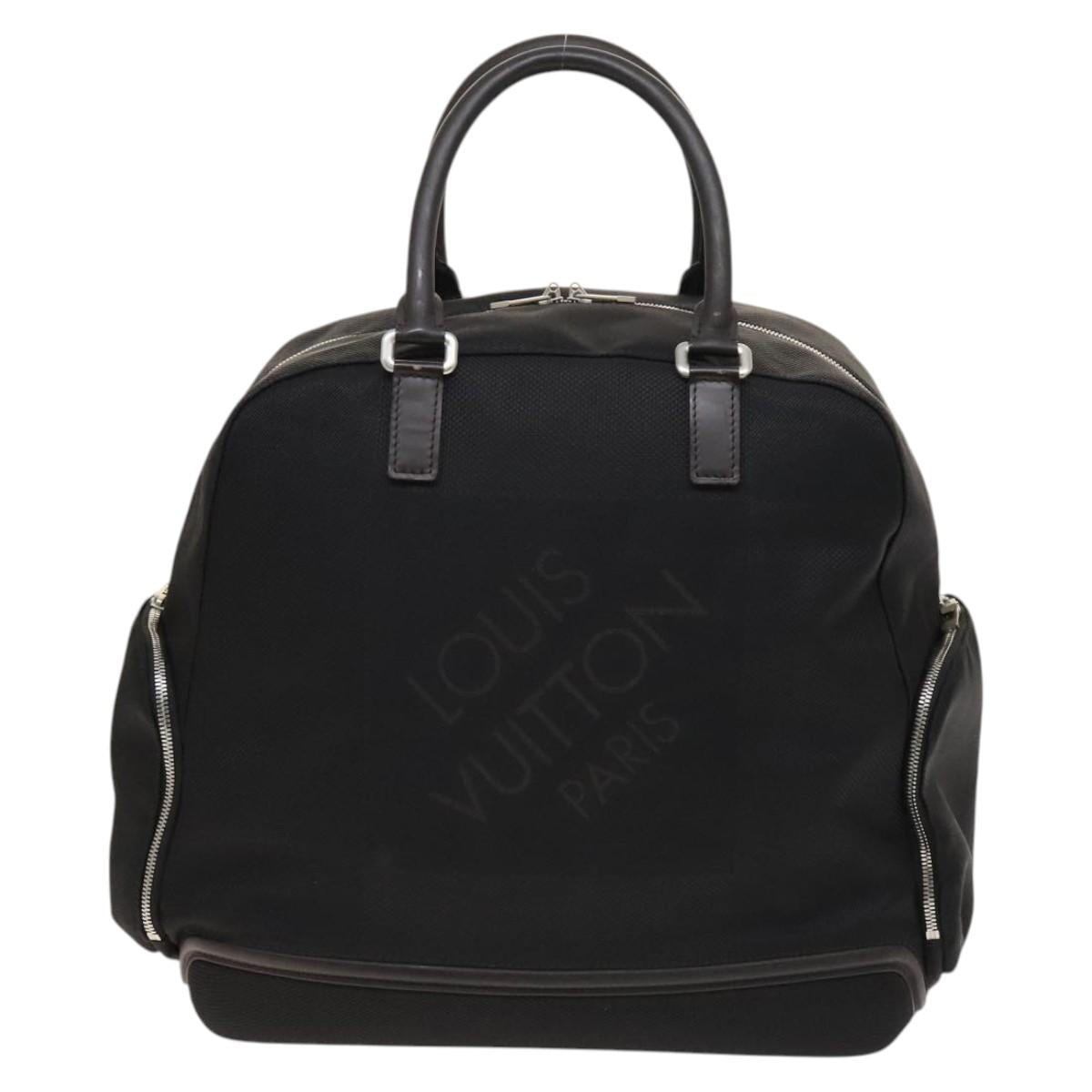 LOUIS VUITTON Damier Geant Avantulier Boston Bag Black M93062 LV Auth ep10164