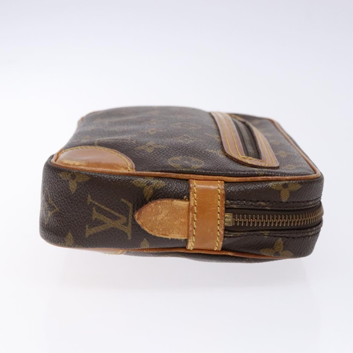 LOUIS VUITTON Monogram Marly Dragonne GM Clutch Bag M51825 LV Auth ep10220