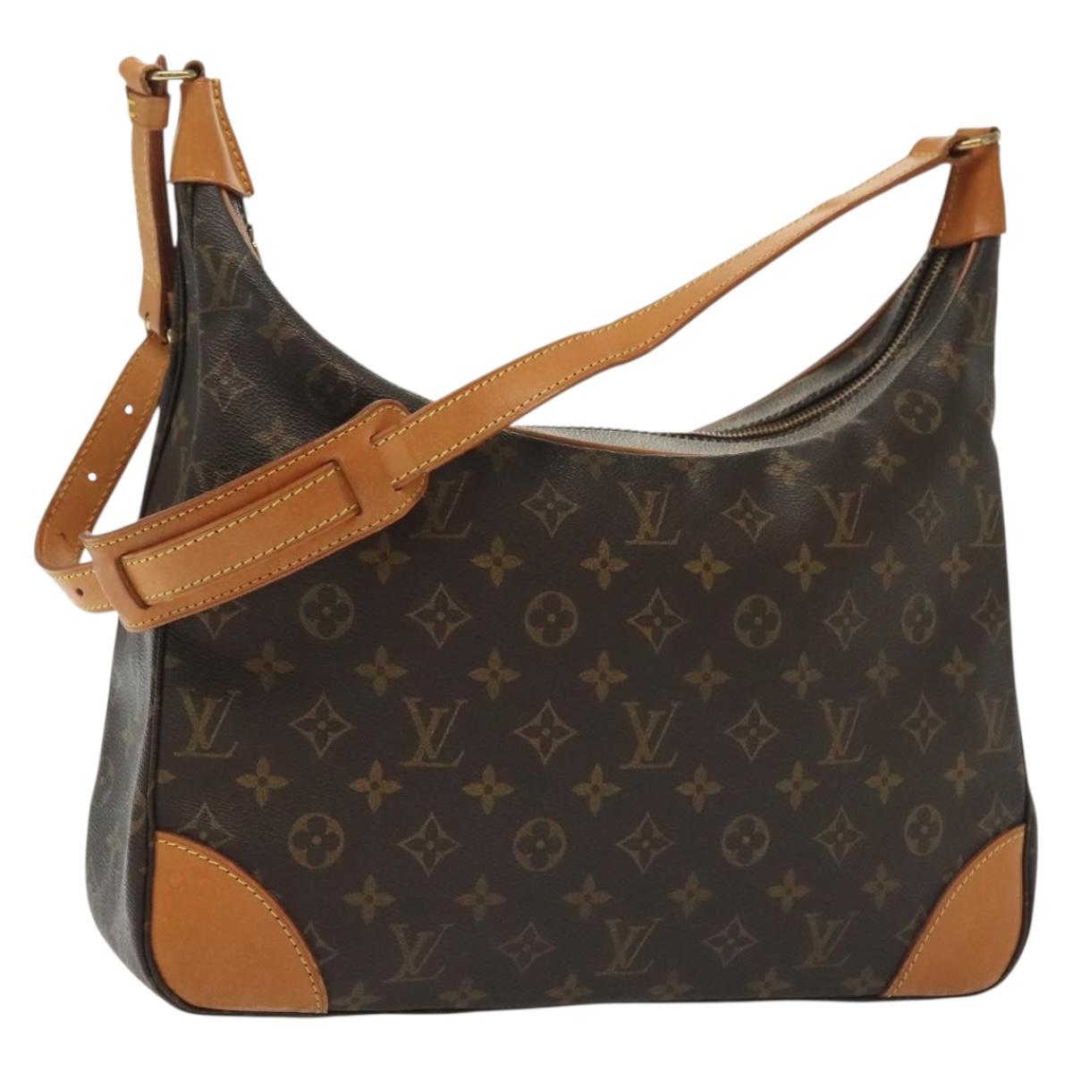 LOUIS VUITTON Monogram Boulogne 35 Shoulder Bag M51260 LV Auth ep10225