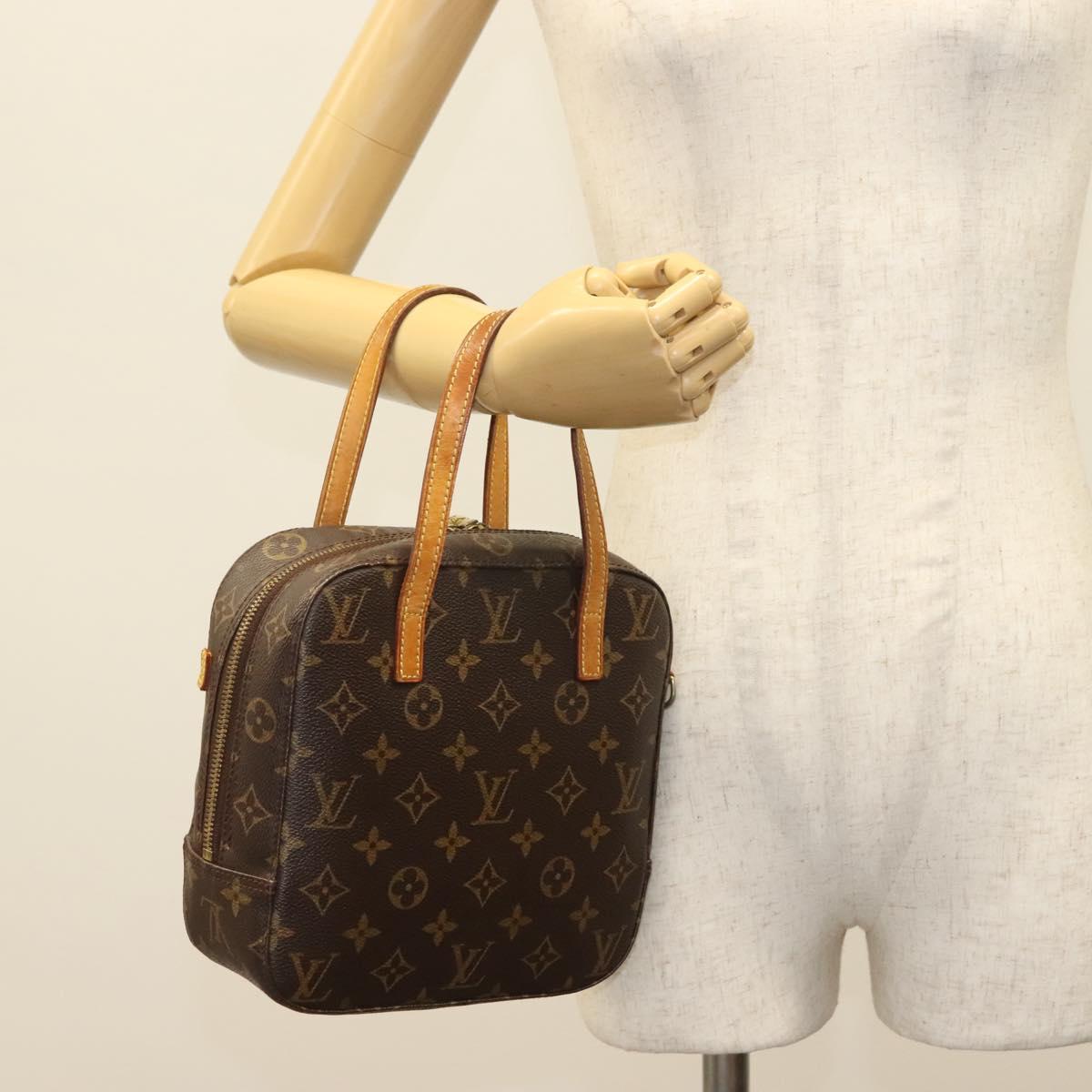 LOUIS VUITTON Monogram Spontini Hand Bag M47500 LV Auth ep10226
