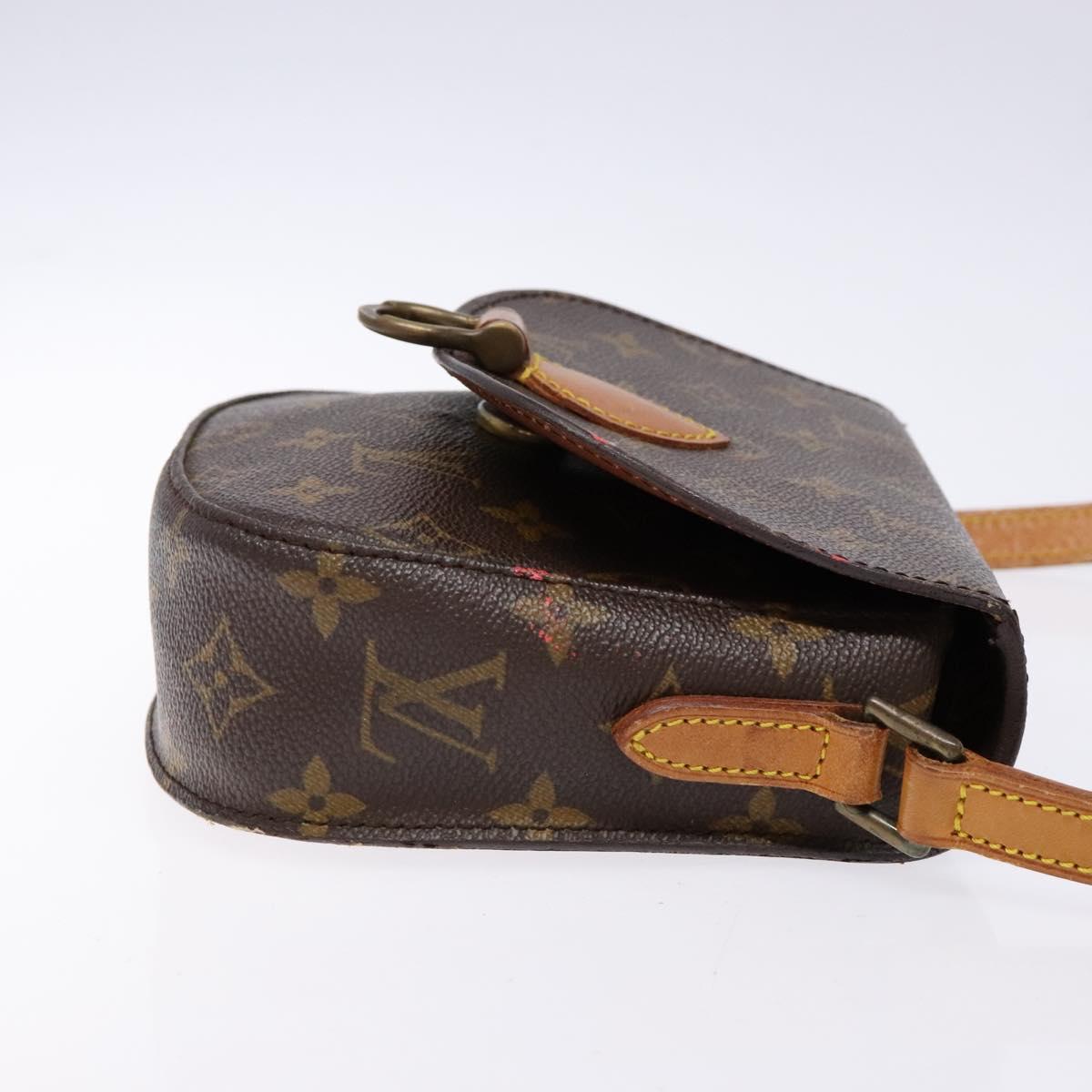 LOUIS VUITTON Monogram Saint Cloud PM Shoulder Bag M51244 LV Auth ep10227