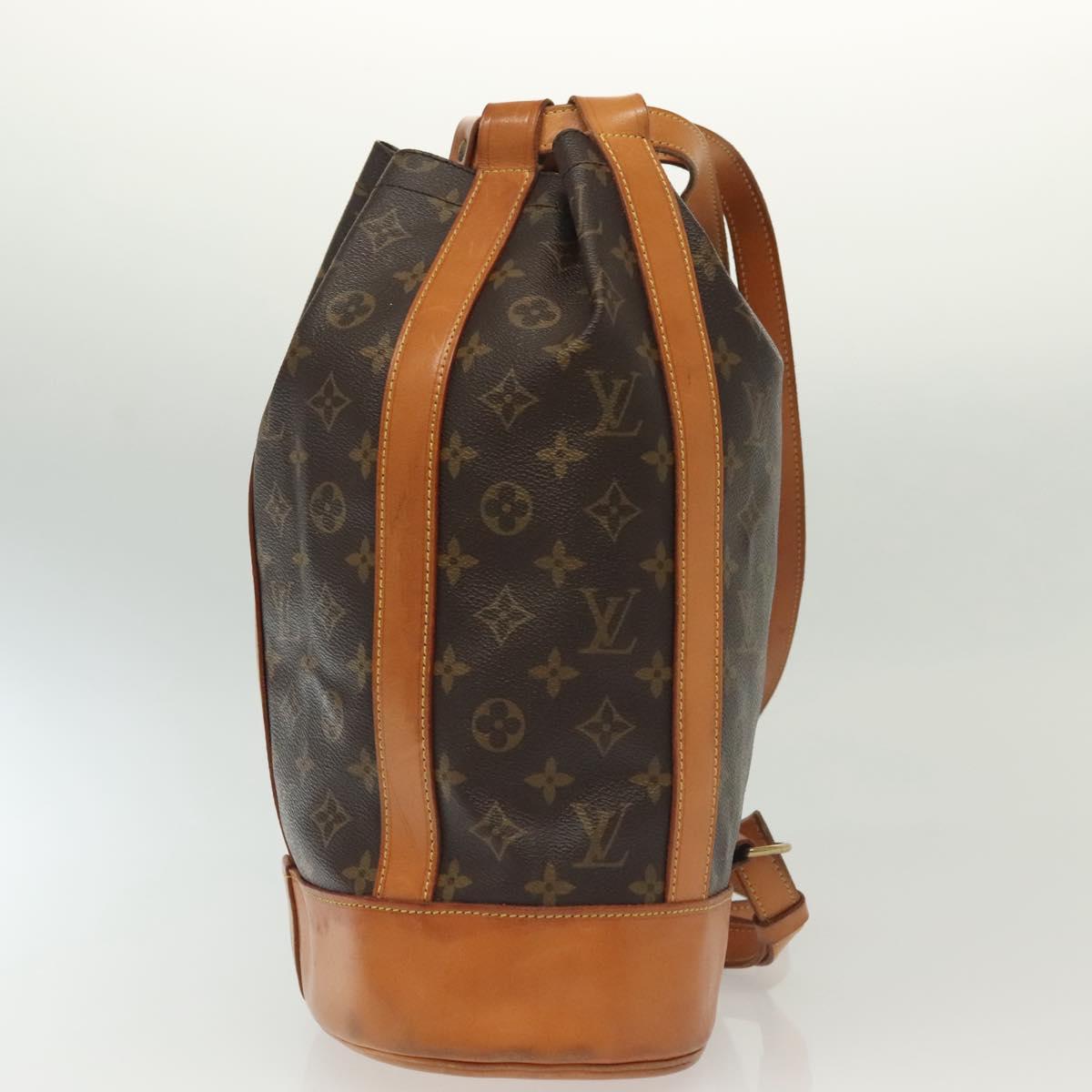 LOUIS VUITTON Monogram Randonnee PM Shoulder Bag M42243 LV Auth ep10229