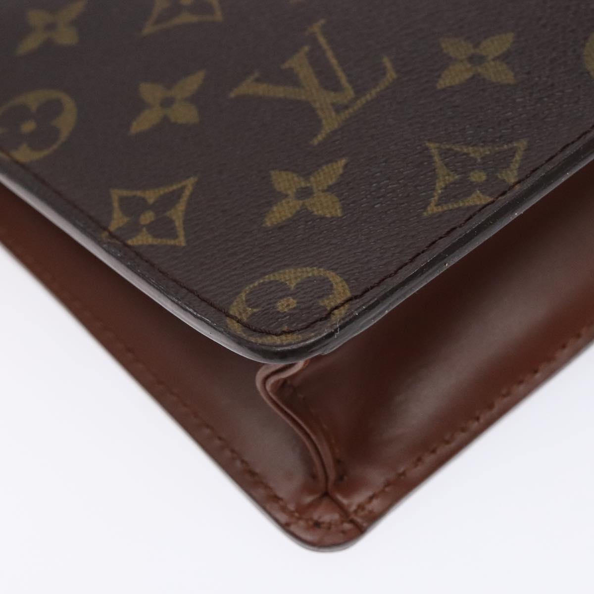 LOUIS VUITTON Monogram Pochette Homme Clutch Bag M51795 LV Auth ep10246